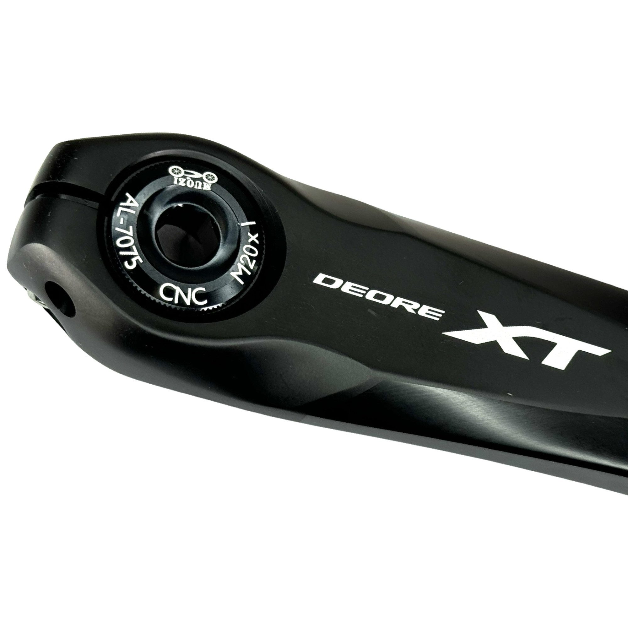 Fantic26 Fahrradkurbel F26 M20x1 Kurbelschraube passend für Shimano Hollotech II Kurbeln