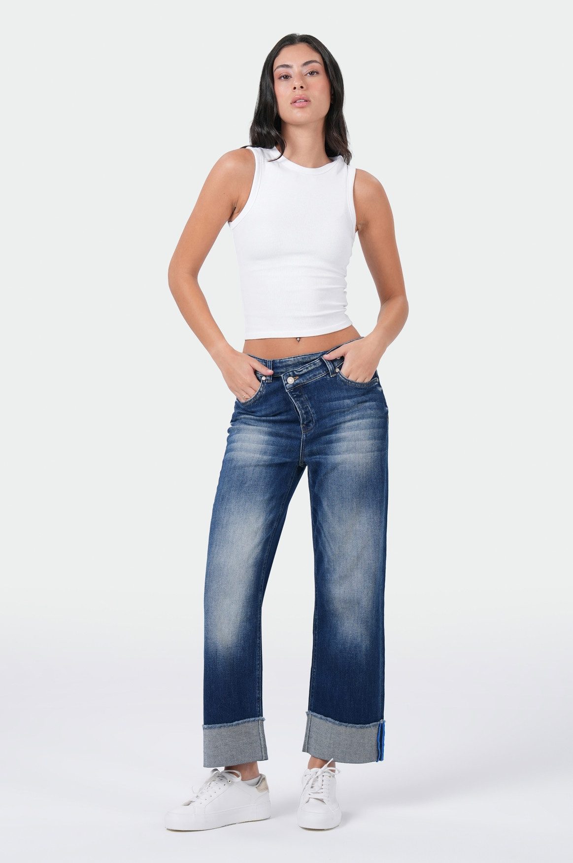 Miracle of Denim Weite Jeans Nubia Wide Leg günstig online kaufen
