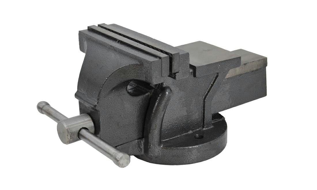 AWTOOLS Schraubstock AWTOOLS Schraubstock fest 4"/100 mm aus Grauguss, pulverbeschichtet