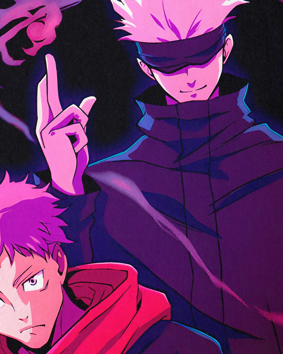 style3 T-Shirt Cursed Spirits jujutsu kaisen anime japan manga