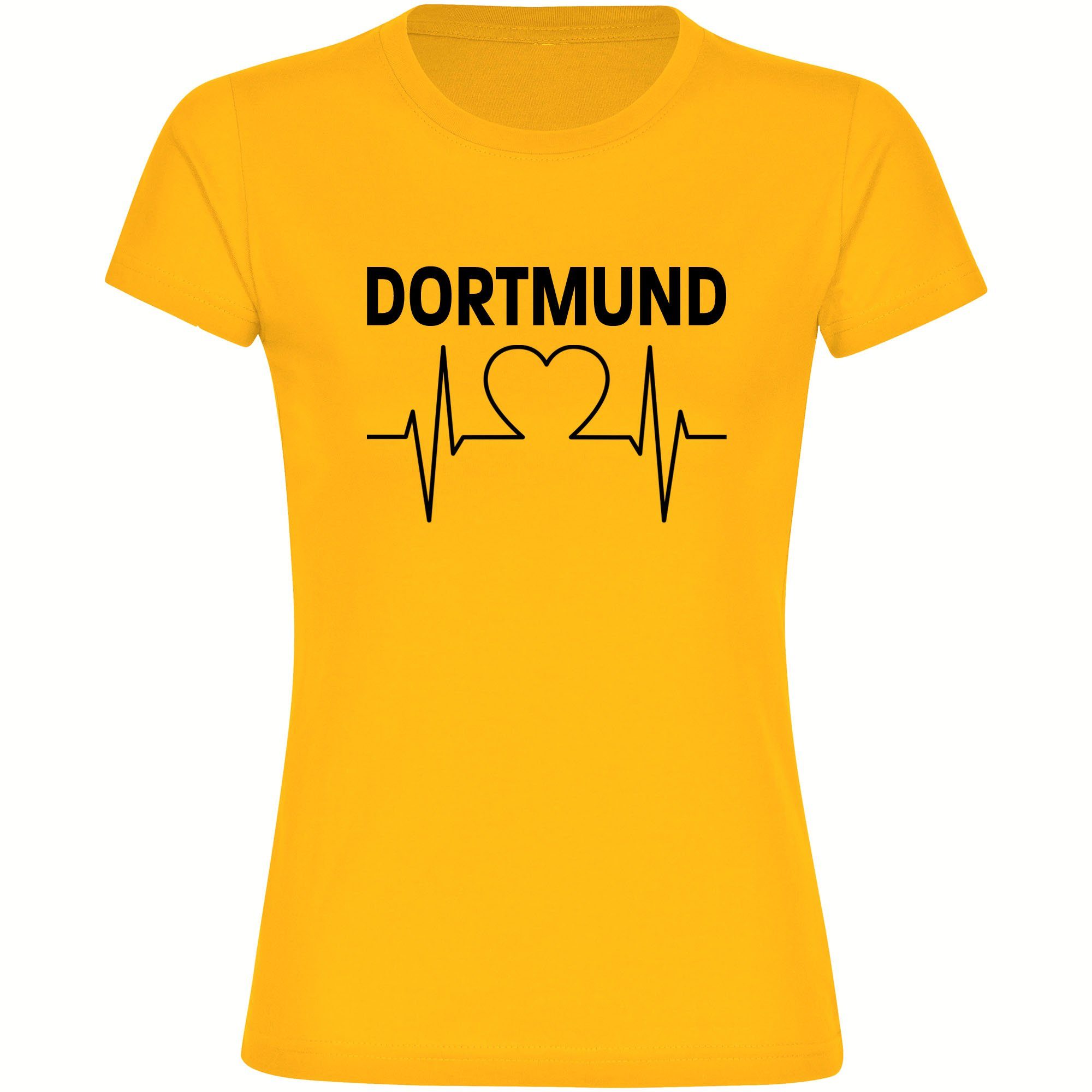 T-Shirt Damen Dortmund - Herzschlag - Frauen