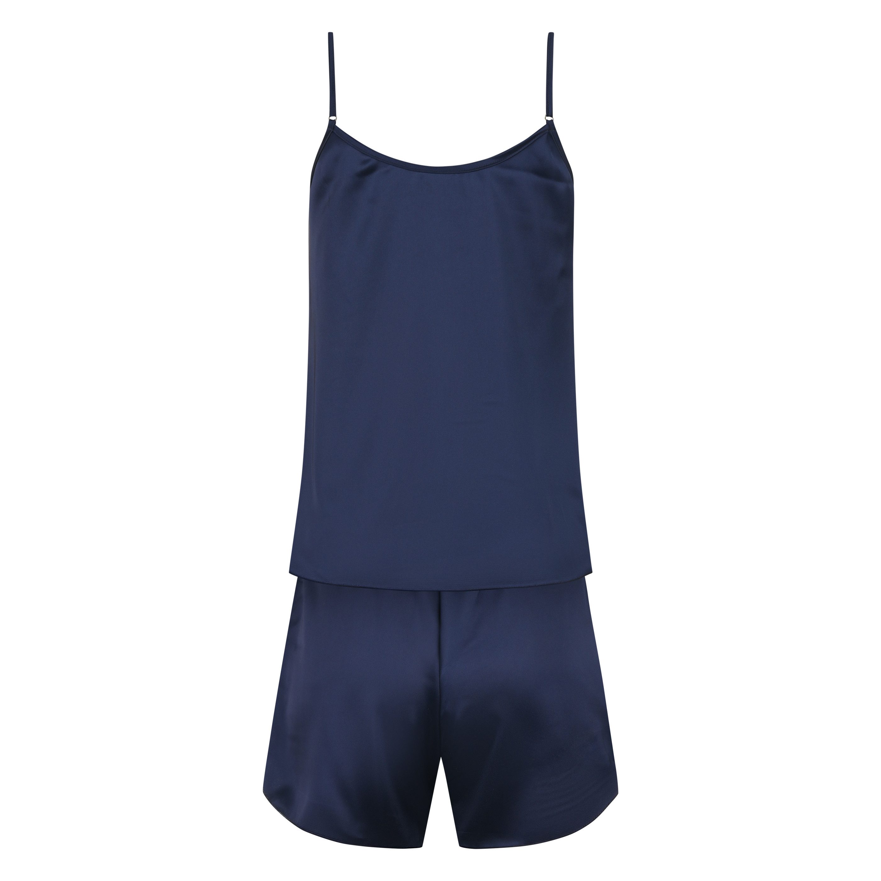 Evoni Pyjama Satin Set Kurze Hose günstig online kaufen