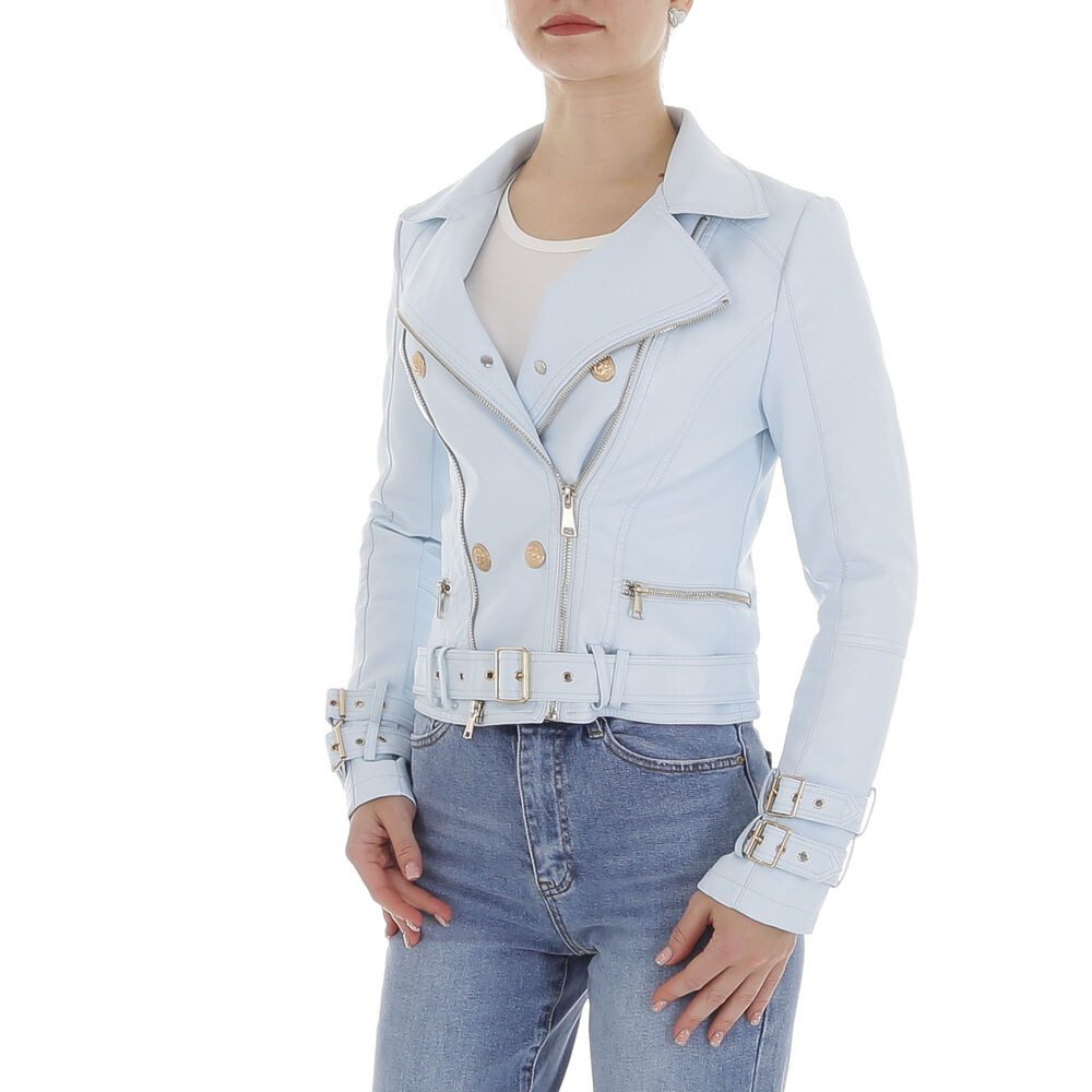 Ital-Design Lederimitatjacke Damen Freizeit (87123884) Bikerjacke günstig online kaufen