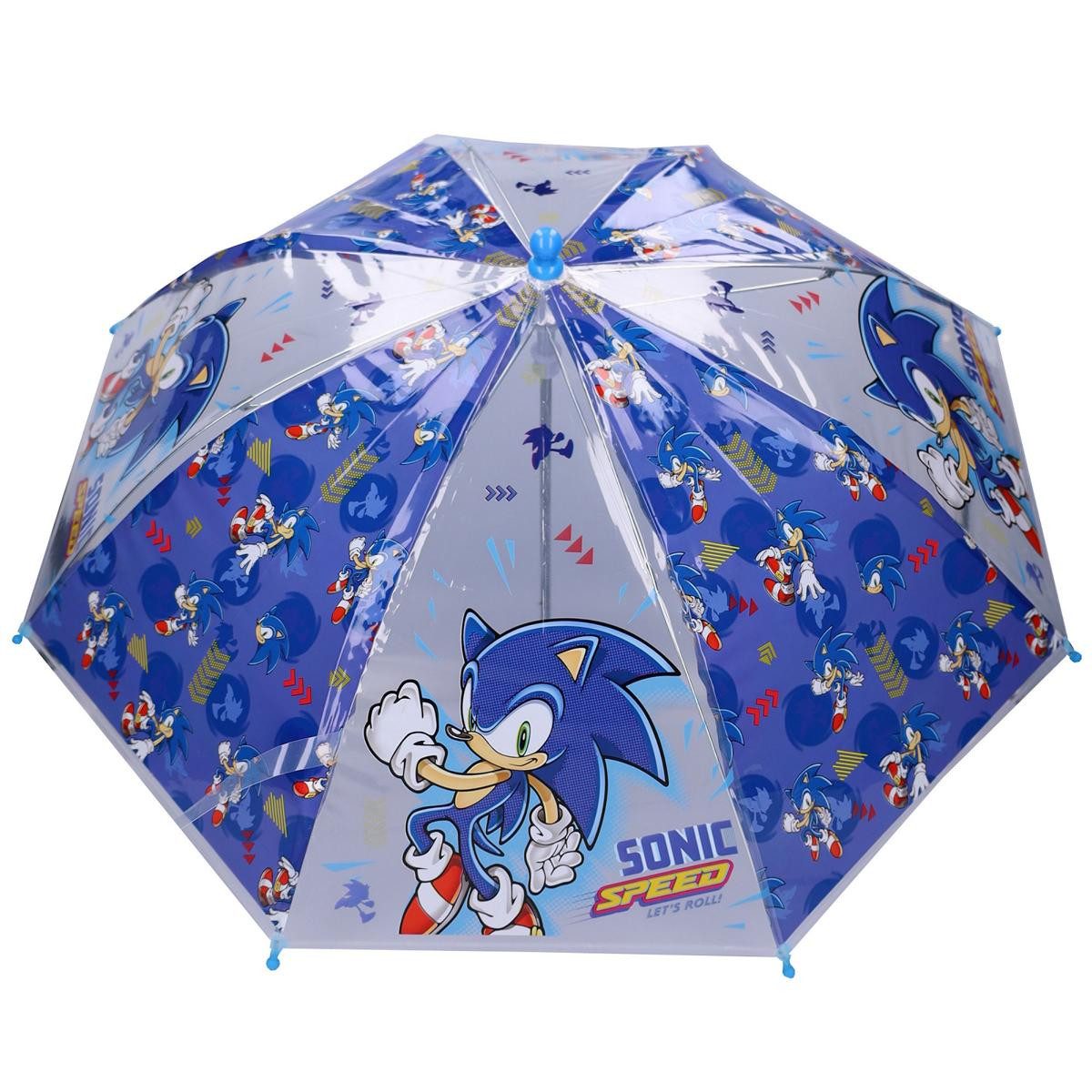 Vadobag Stockregenschirm Kinderschirm Regenschirm Sonic, Rainy Days
