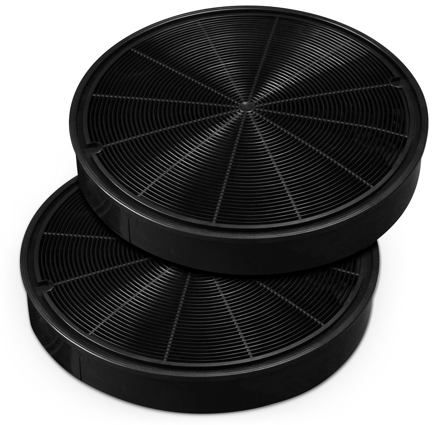 VIOKS Kohlefilter Aktivkohlefilter Ersatz für Electrolux 902979357/8, EFF62 196mmØ für Dunstabzugshaube