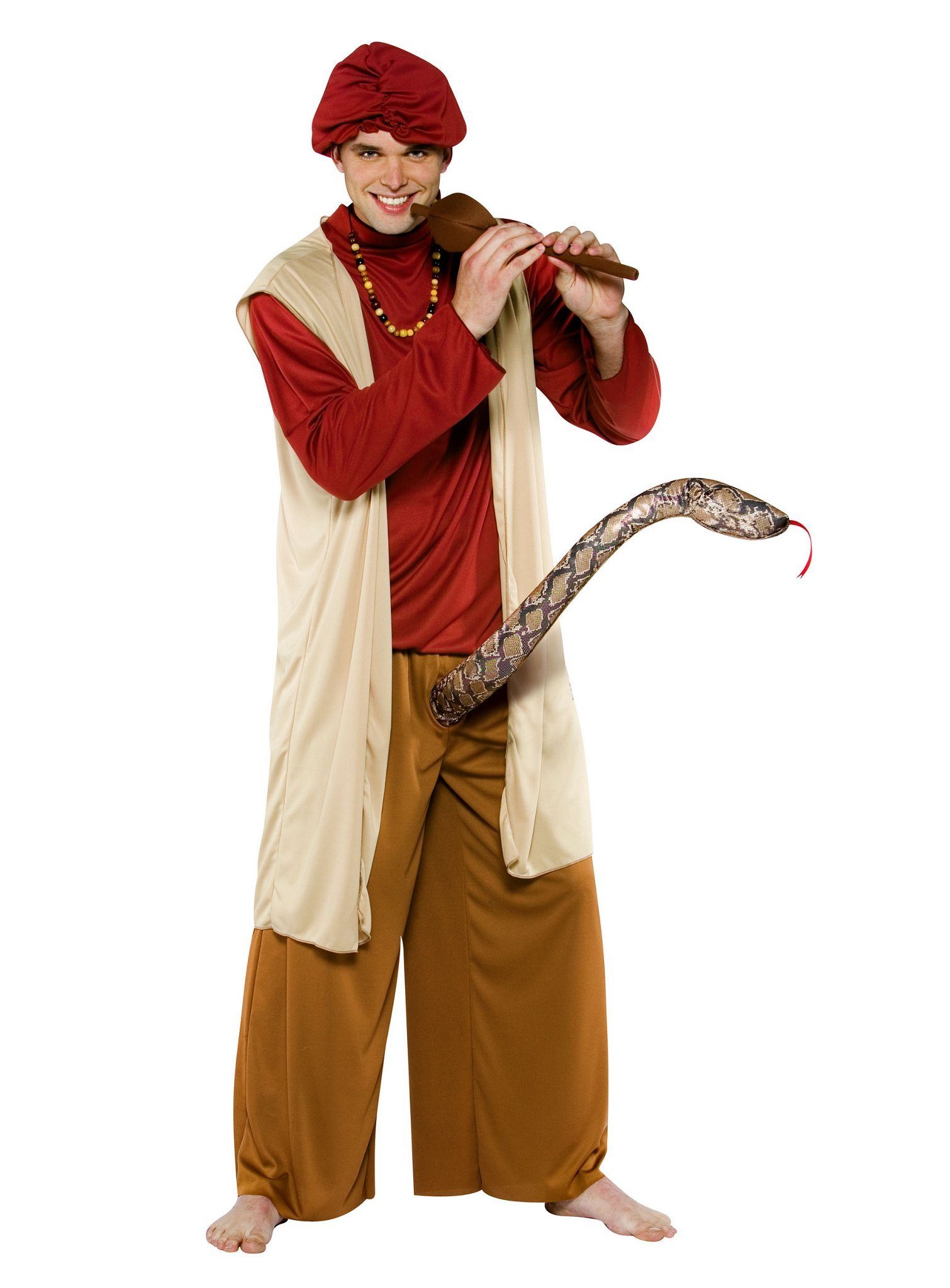 Rast Imposta Kostüm Schlangenbeschwörer, Witzige JGA Verkleidung für Erwachsene