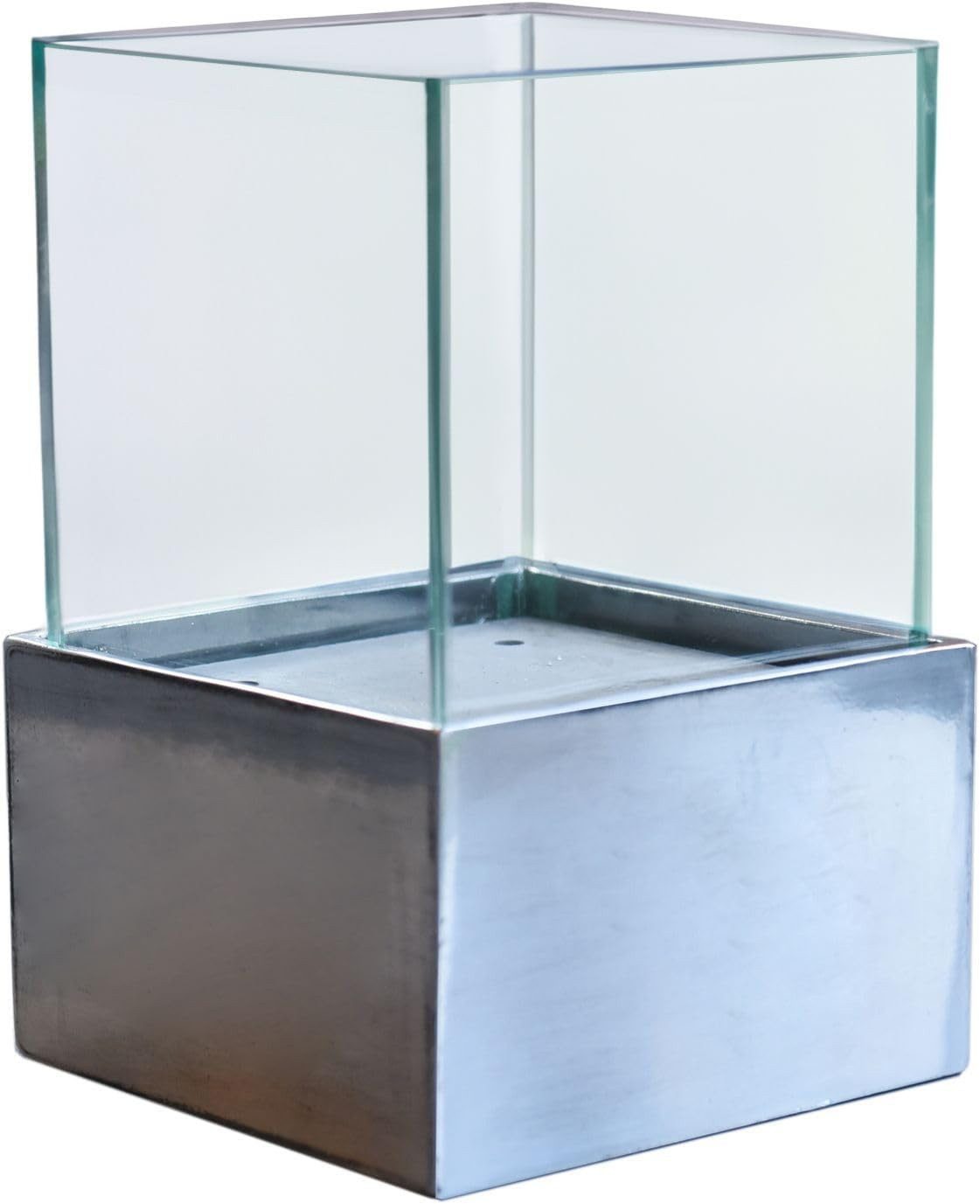 VIVANNO Windlicht Fiberglas CANDELITA - Silber günstig online kaufen