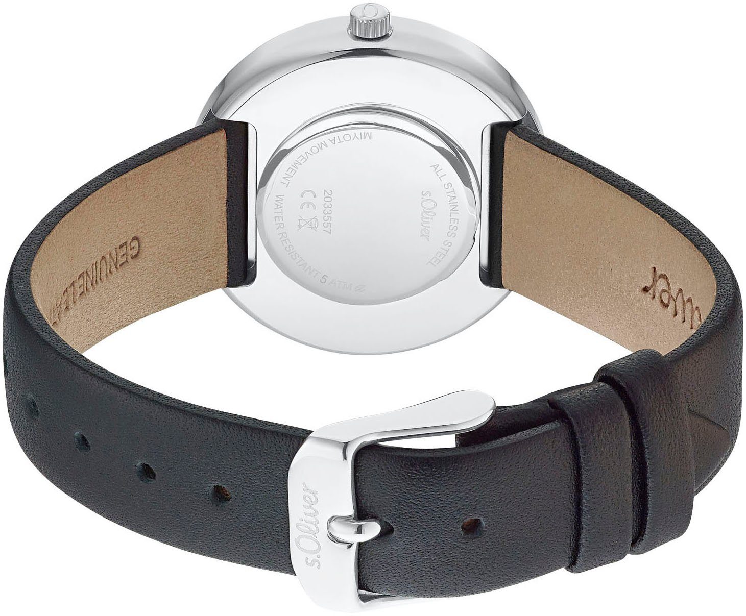 s.Oliver Quarzuhr 2033557, Armbanduhr, Damenuhr günstig online kaufen