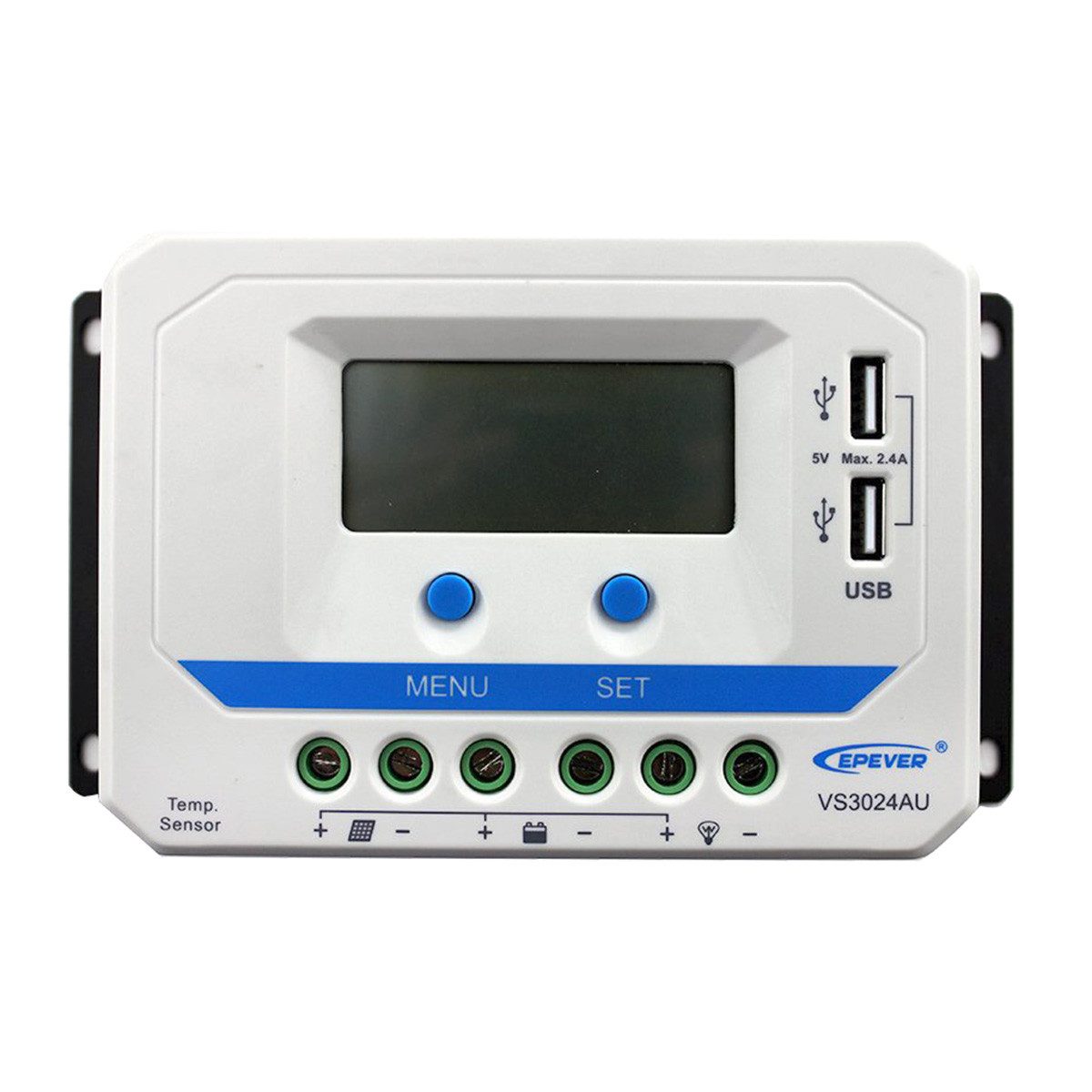 enjoy solar Solarladeregler EPEVER® PWM ViewStar AU Serie 10A-60A, 12V/24VDC, ViewStar AU Serie 10-60A für Systemspannungen von 12V bis 24Volt – Bild 4 von 5