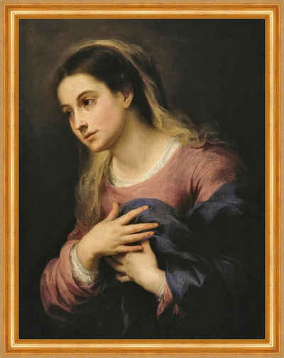 Kunstdruck The Virgin of the Annunciation Bartolome Esteban Murillo B A3 00793 Ge, (1 St)