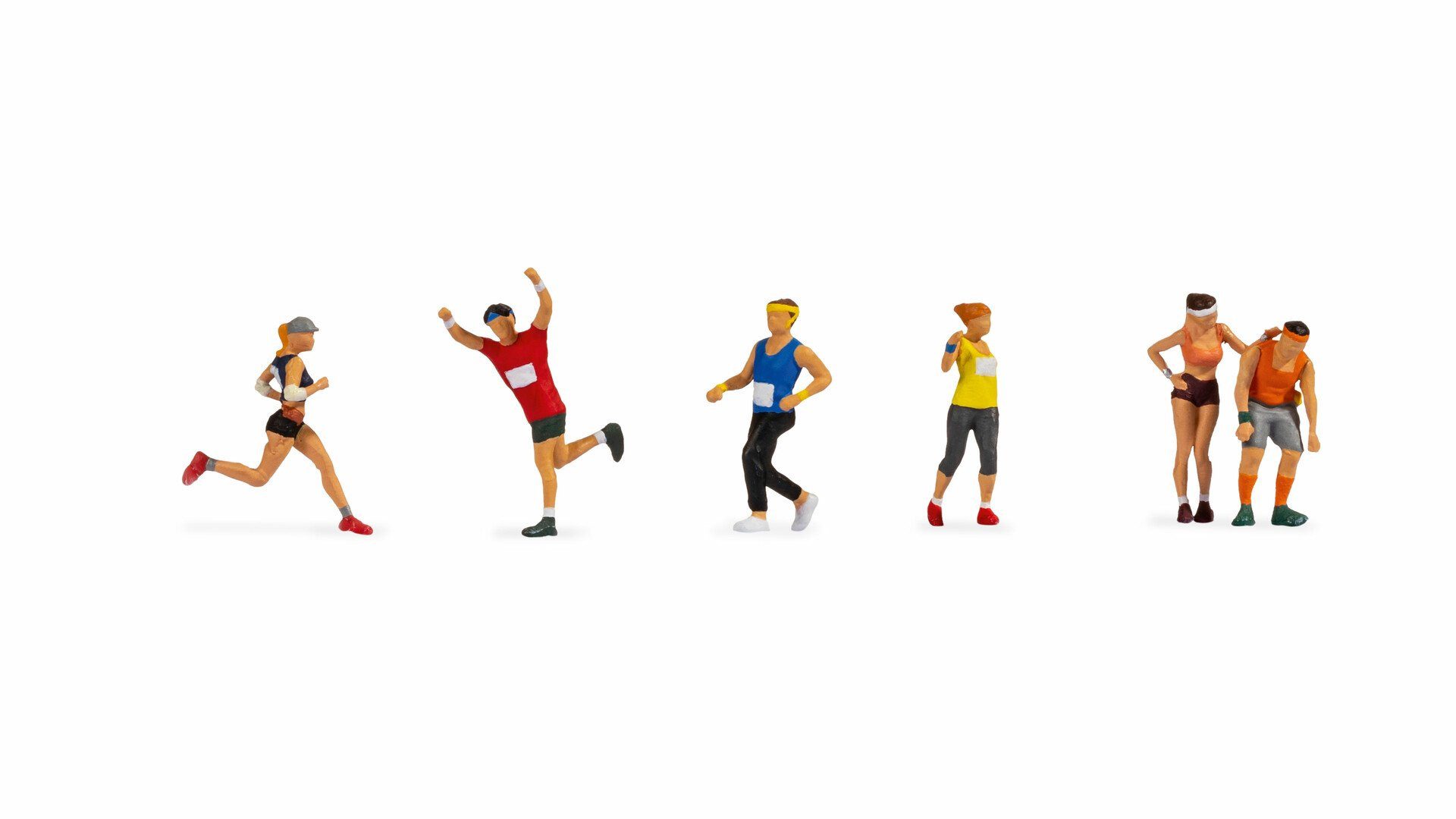 NOCH Dekofigur Marathonläufer Figurenset, mit bewegten günstig online kaufen