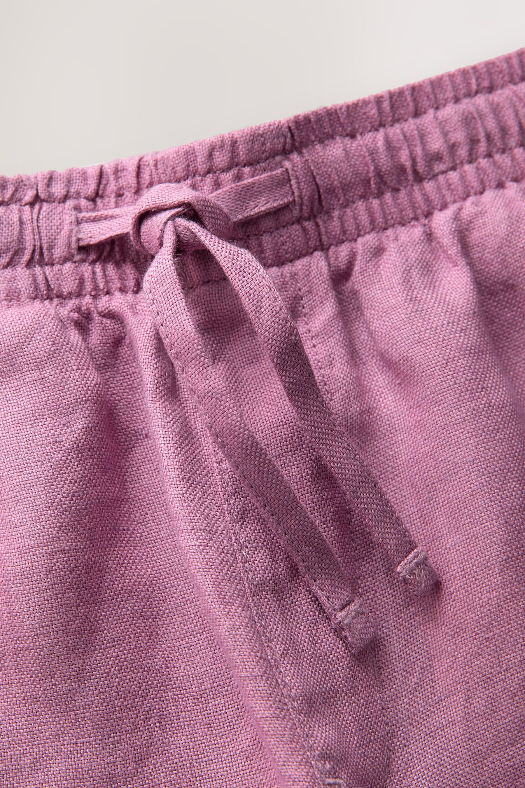 Next Shorts Shorts aus 100 % Leinen mit Tunnelzug (1-tlg)