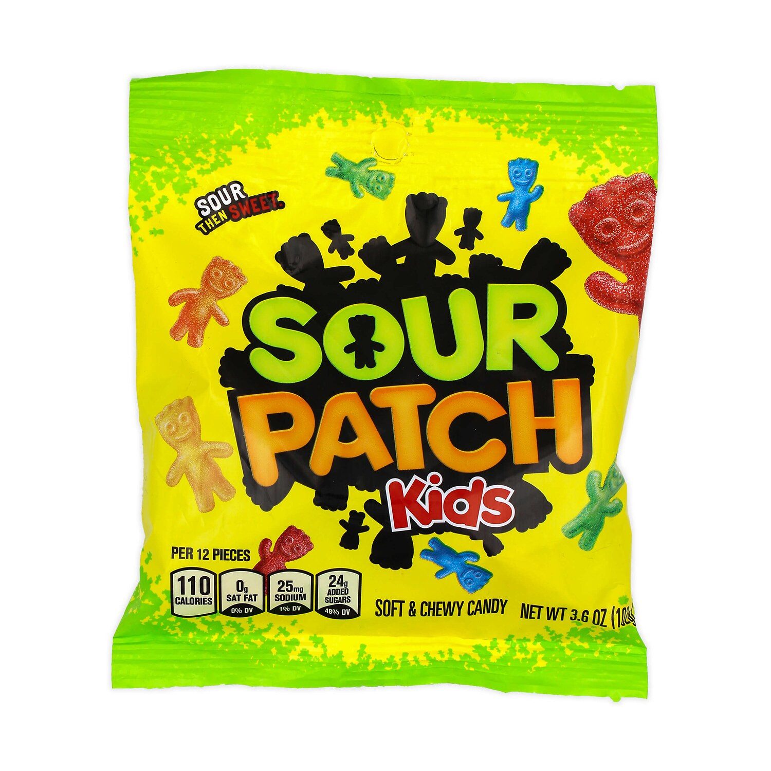 Sour Patch Kids Süßigkeit, 1 x 102 g, Sour Patch - Kids Bag