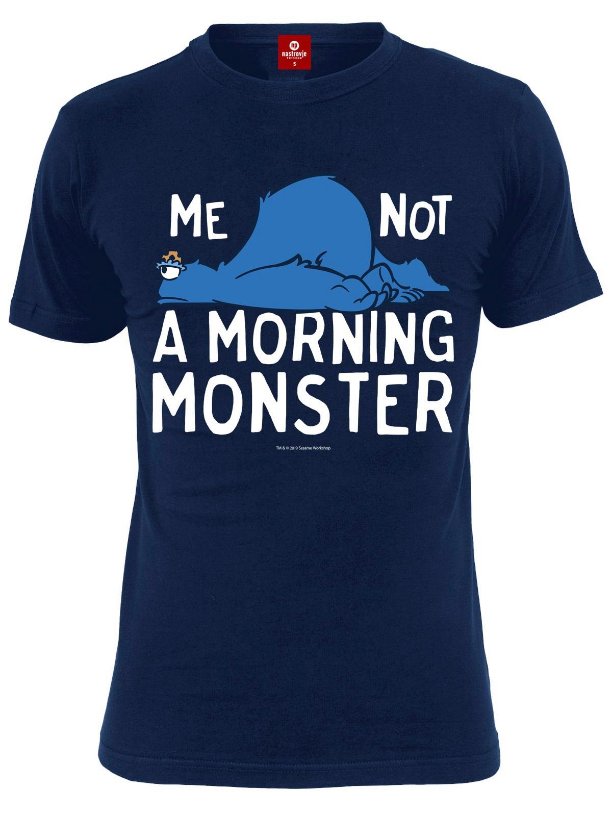 Paladone T-Shirt Sesamstrasse TShirt Morning Monster Krümelmonster S