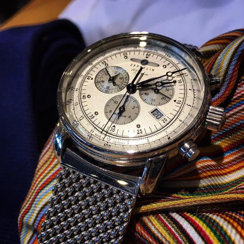 ZEPPELIN Chronograph 100 Jahre 7680M-1, Armbanduhr, günstig online kaufen