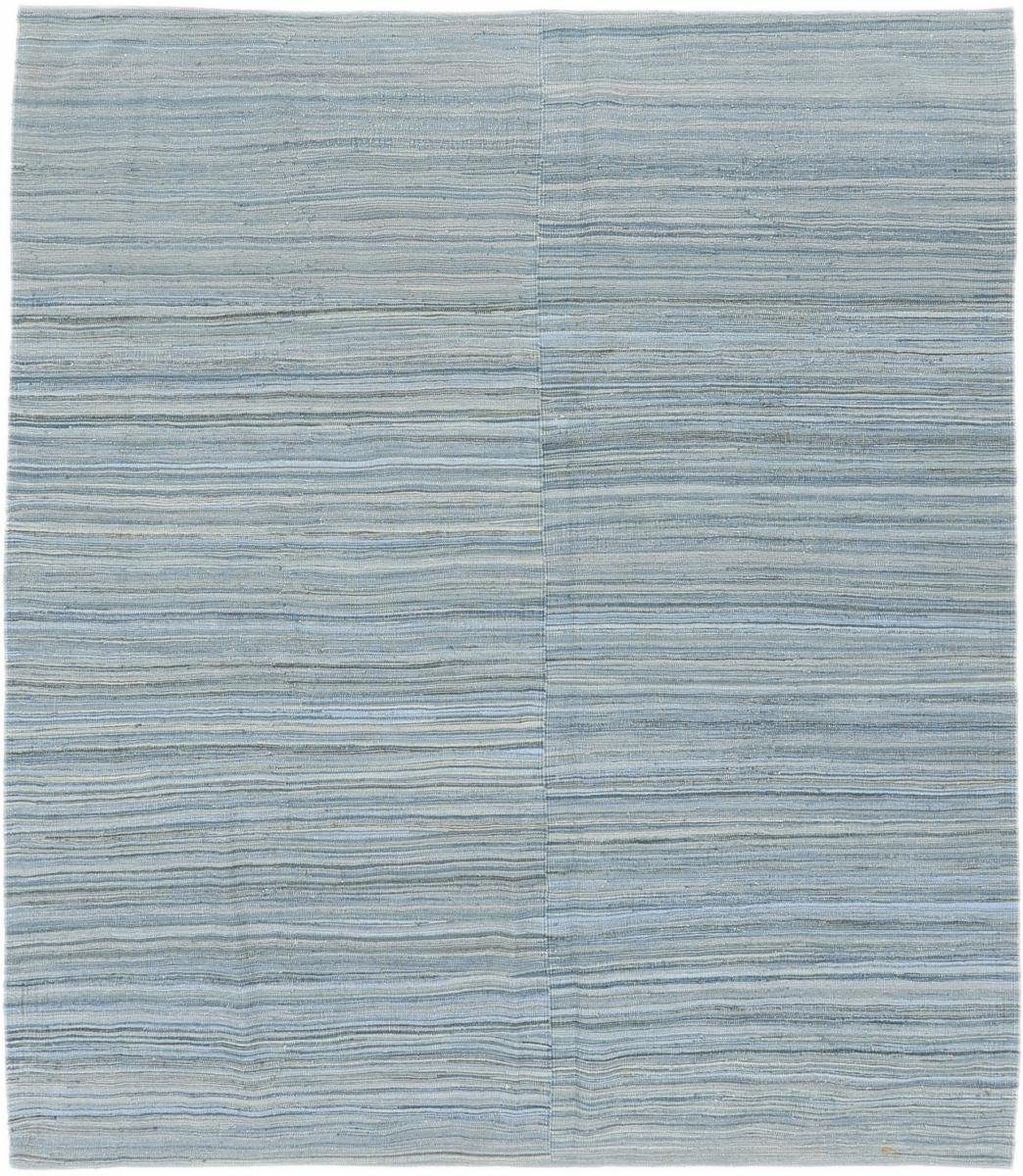 Orientteppich Kelim Afghan Design 212x245 Handgewebter Orientteppich, Nain Trading, rechteckig, Höhe: 3 mm