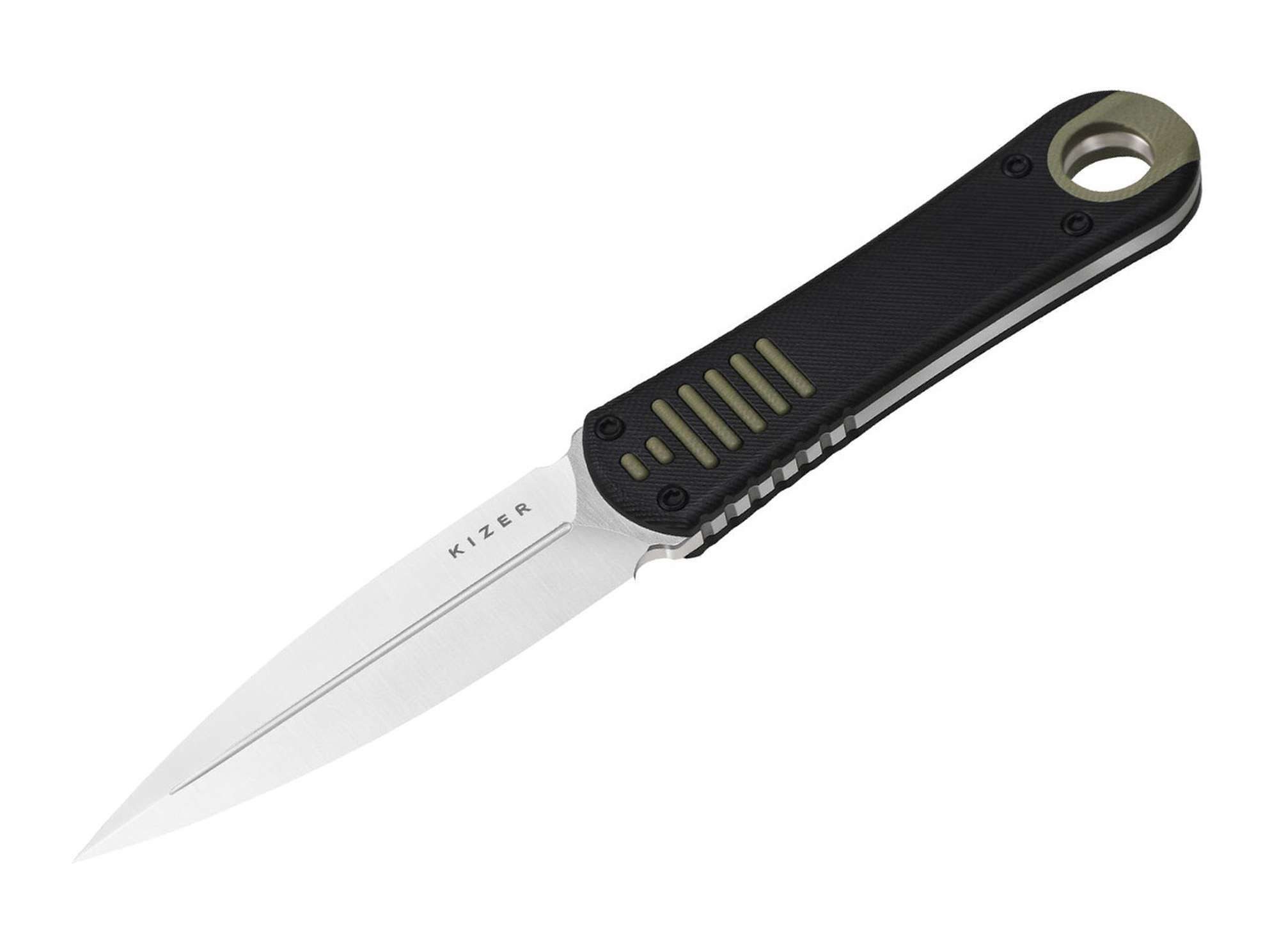 Kizer Taschenmesser Kizer Hidden Agenda AEB-L Black G10