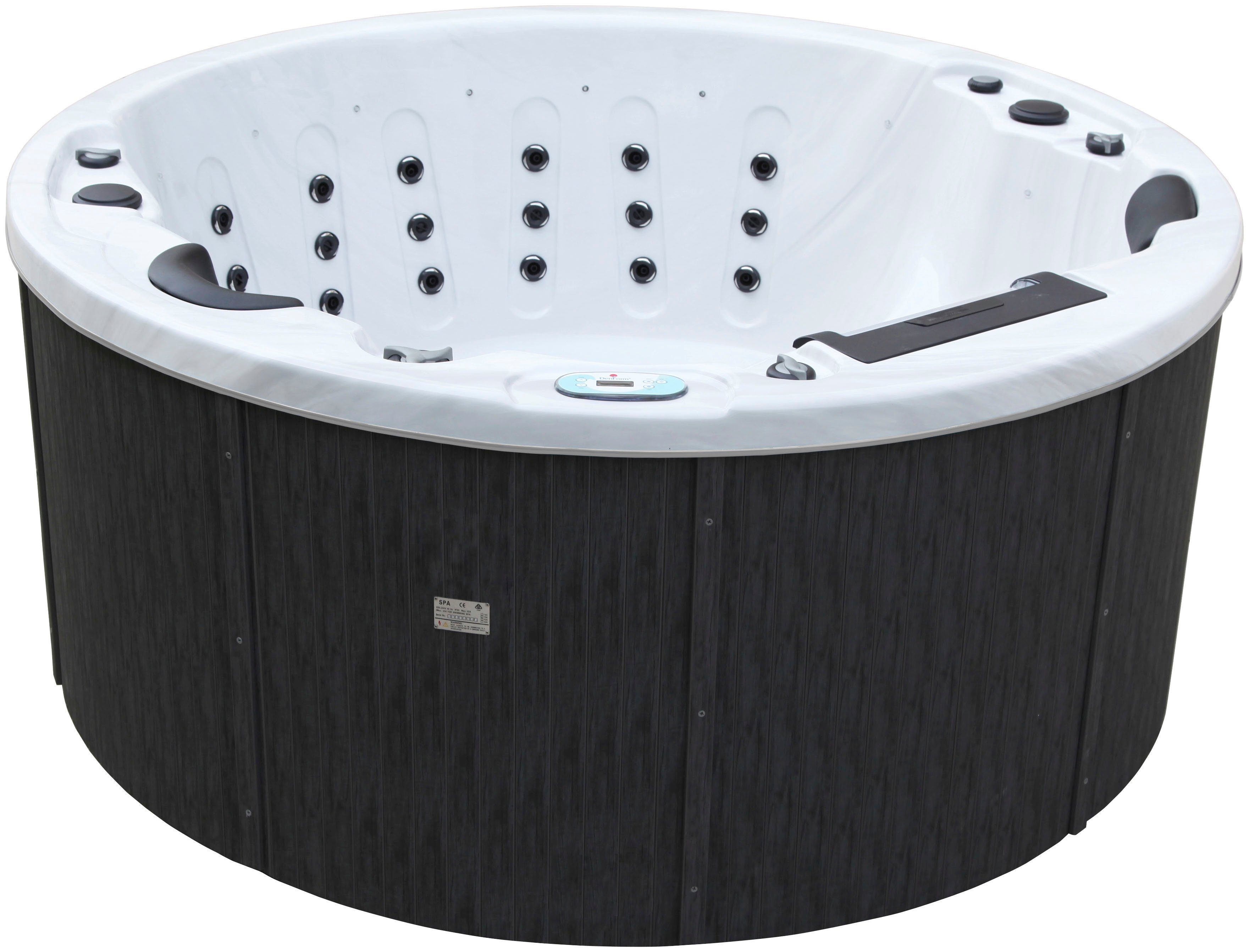 American Spa Whirlpool American Spa Alaska, (3-tlg), ØxH: 203x90 cm, für bis zu 6 Personen