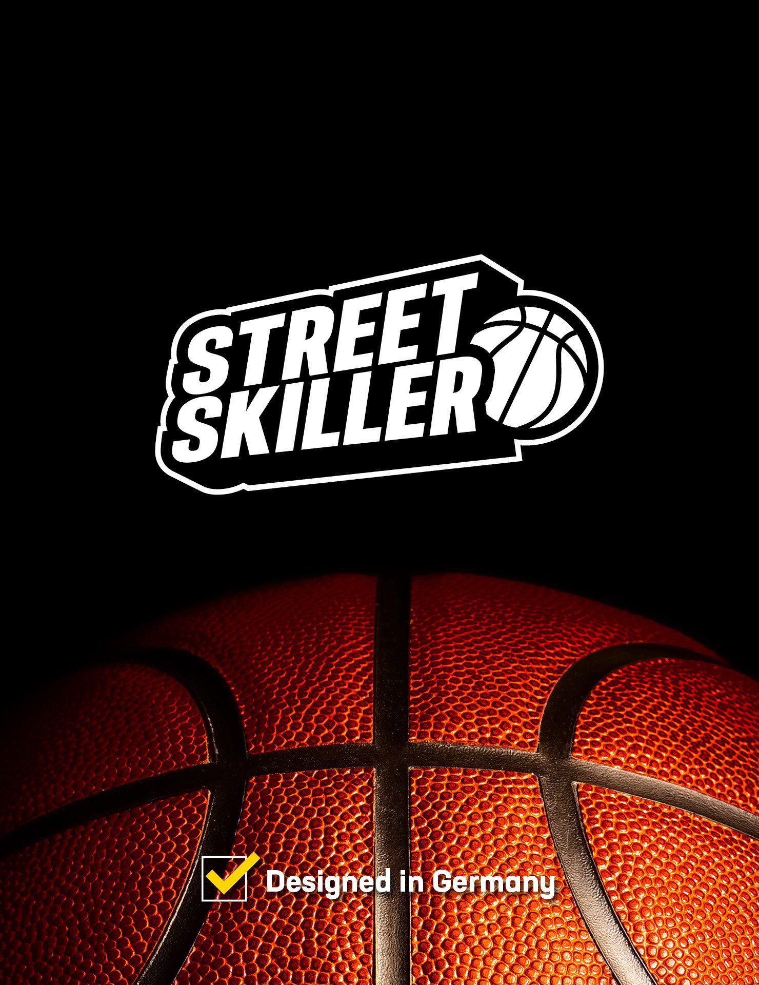 STREETSKILLER Basketballkorb höhenverstellbarer Basketballkorb 2,00 - 3,05 m, höhenverstellbar, mobil, Fuß befüllbar