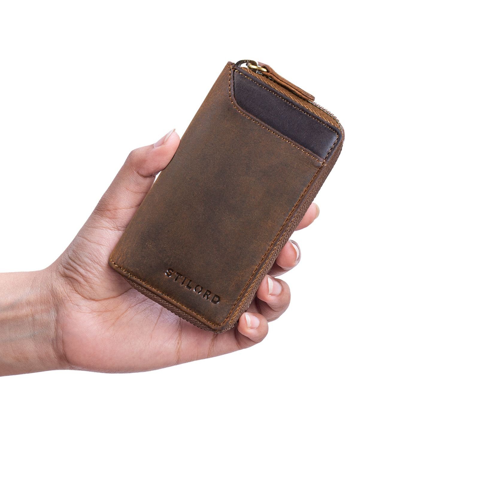 STILORD Schlüsseltasche "Devin" Schlüsseletui klein Leder günstig online kaufen