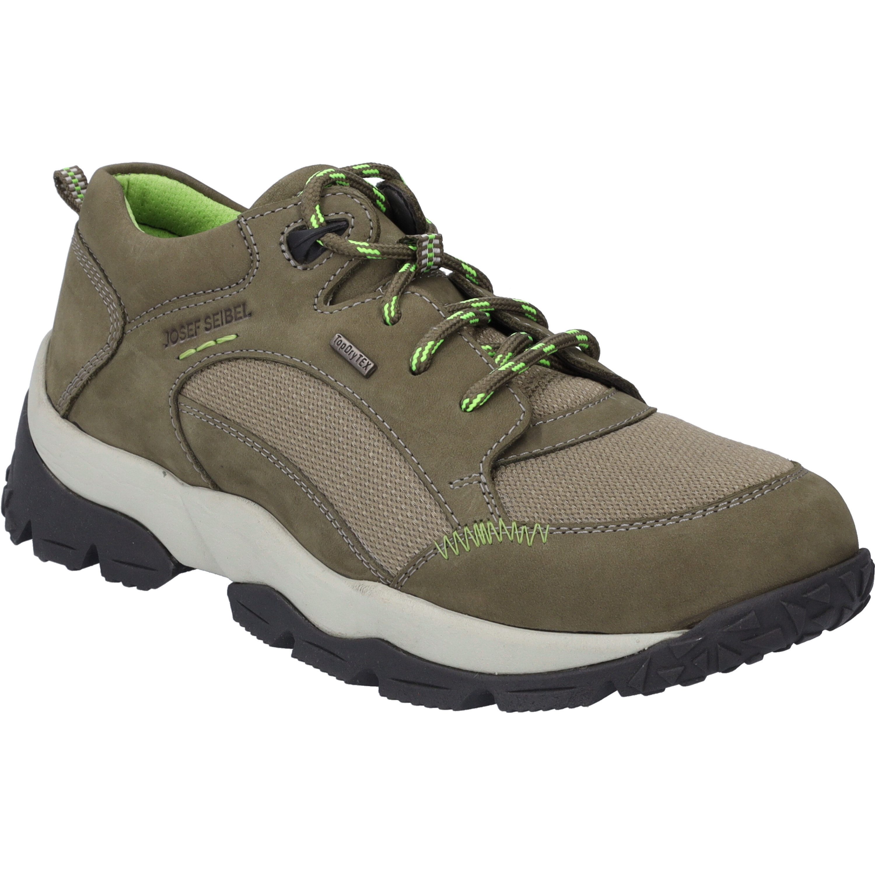 Philippa 53, grün Schnürschuh