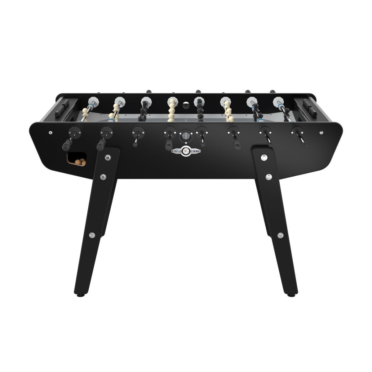 Deutscher Meister Kickertisch Tischfußball Kickertisch "PRIMALINE", Softgrip-Griffen, Melamin-Oberfläche