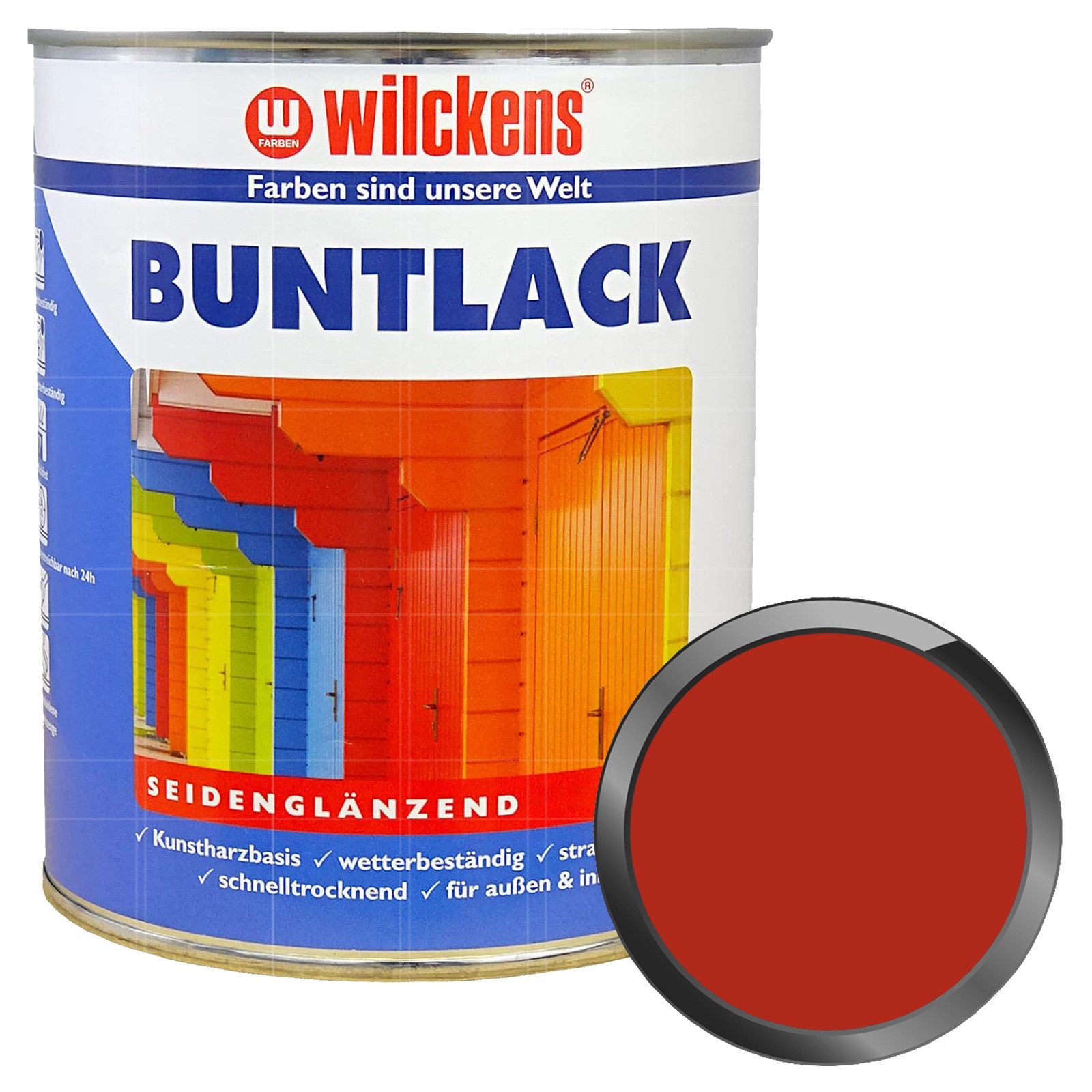 Wilckens Farben Lack Buntlack seidenglänzend - 0.375 Liter