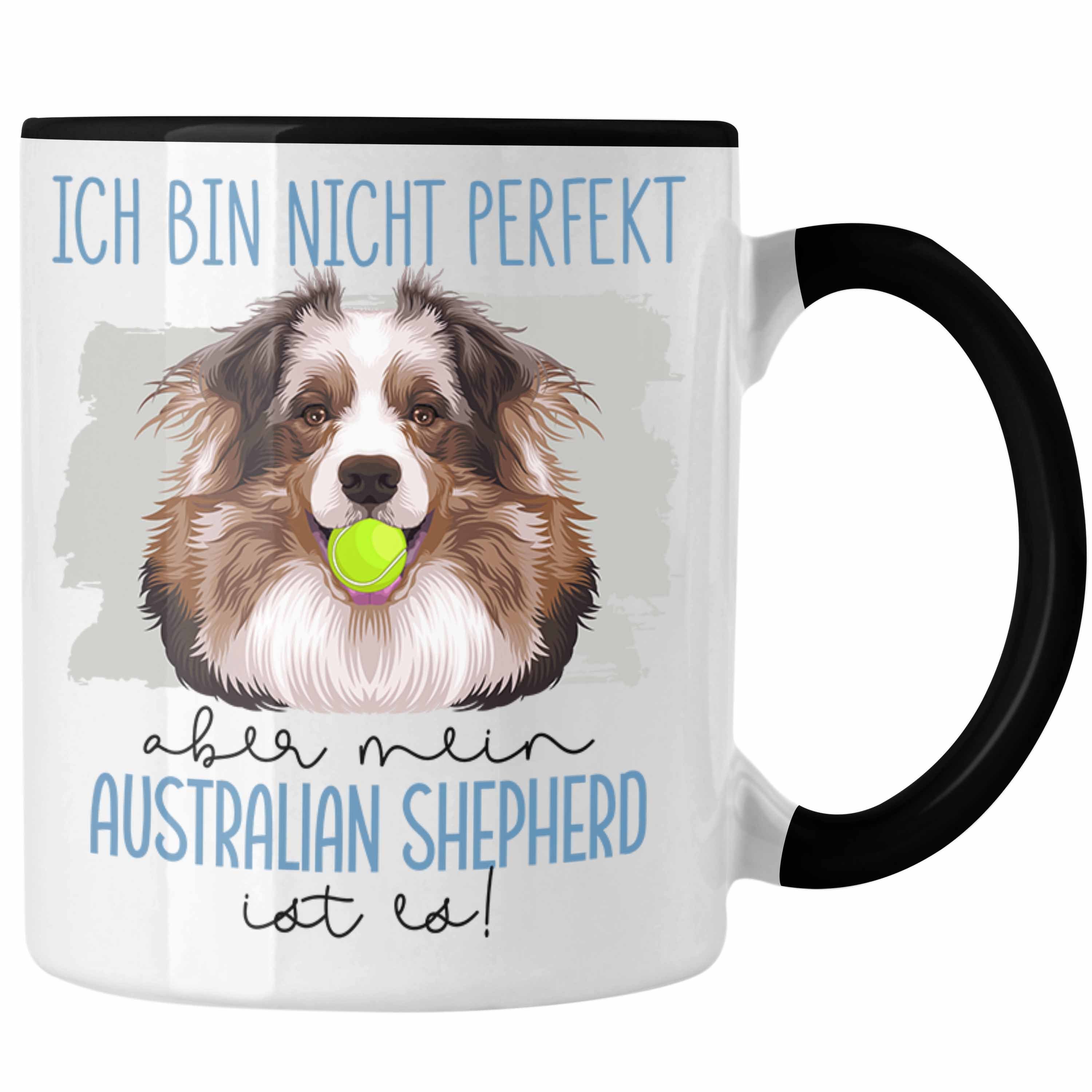 Tasse Tasse Shepherd Geschenkid Schwarz Geschenk Trendation Besitzer Lustiger Australian Spruch