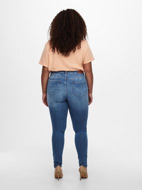 ONLY CARMAKOMA Slim-fit-Jeans Curvy Skinny Jeans Plus Size Stretch Denim Hose CARMAYA 7043 in Hellblau