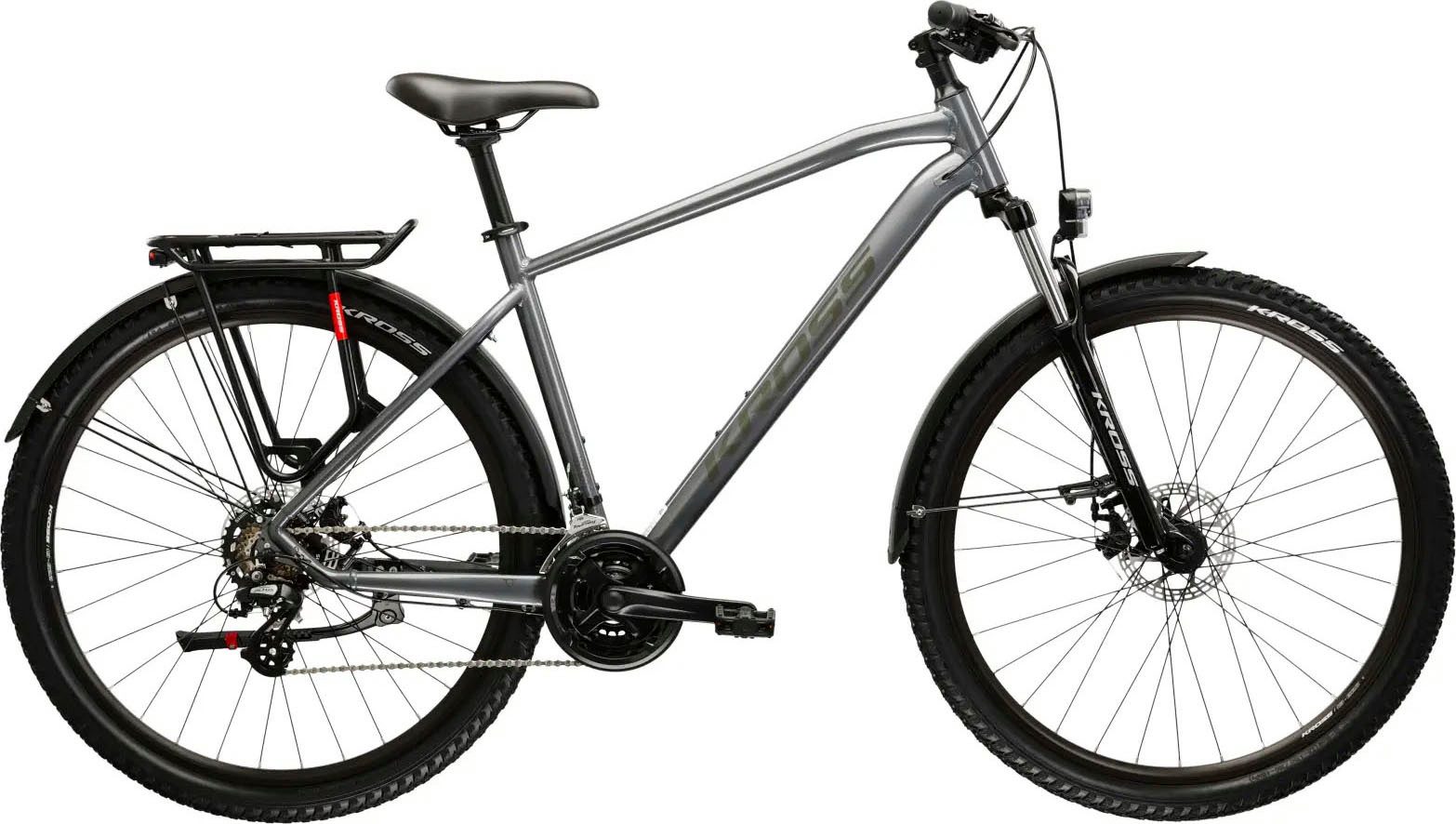 Kross Mountainbike Hexagon 2.0 EQ, 21 Gang Shimano ALTUS M310 Schaltwerk, Kettenschaltung