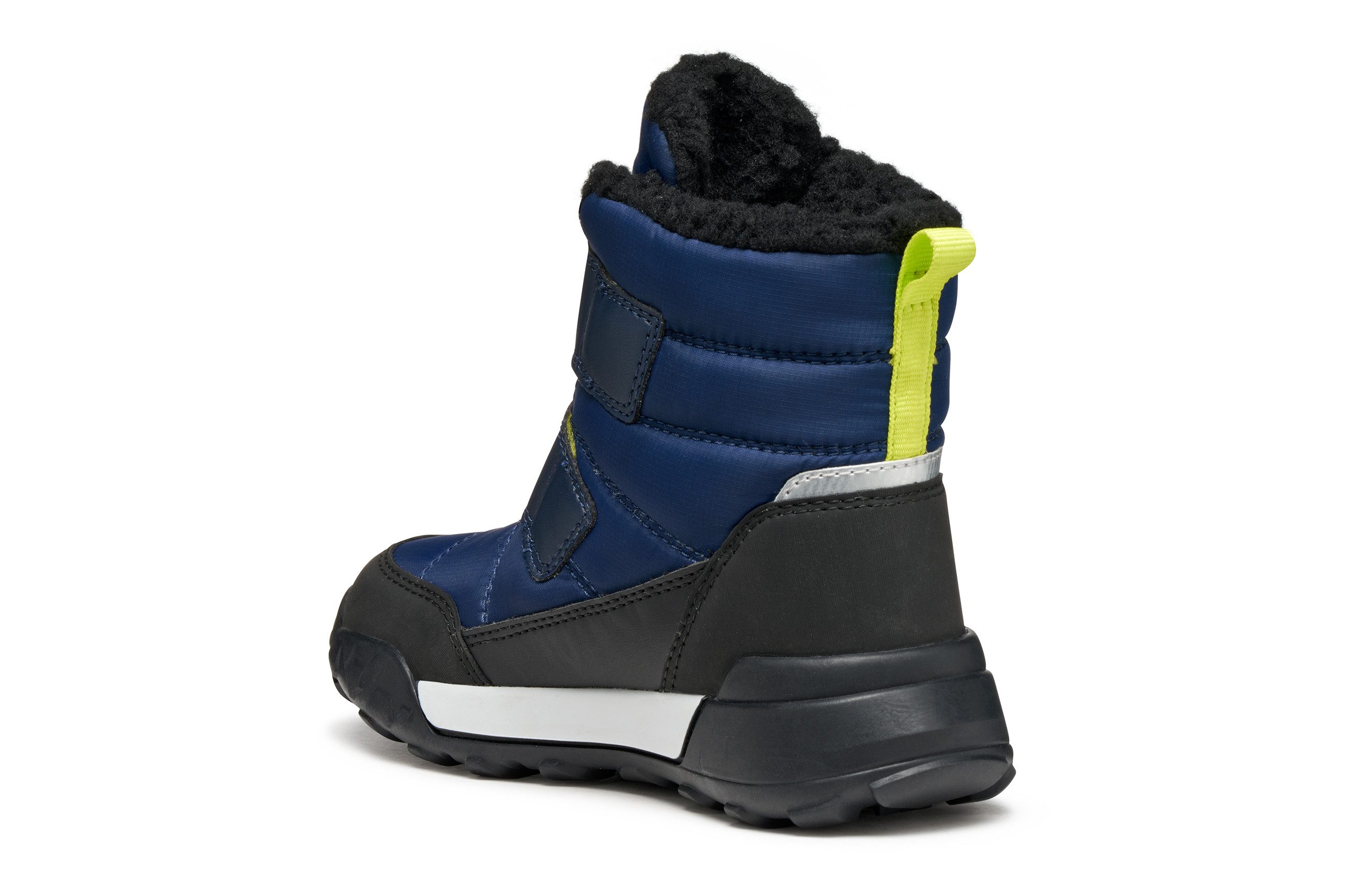 Geox J TREKKYUP BOY B ABX Winterstiefel Klettstiefel mit Warmfutter, Größenschablone zum Download