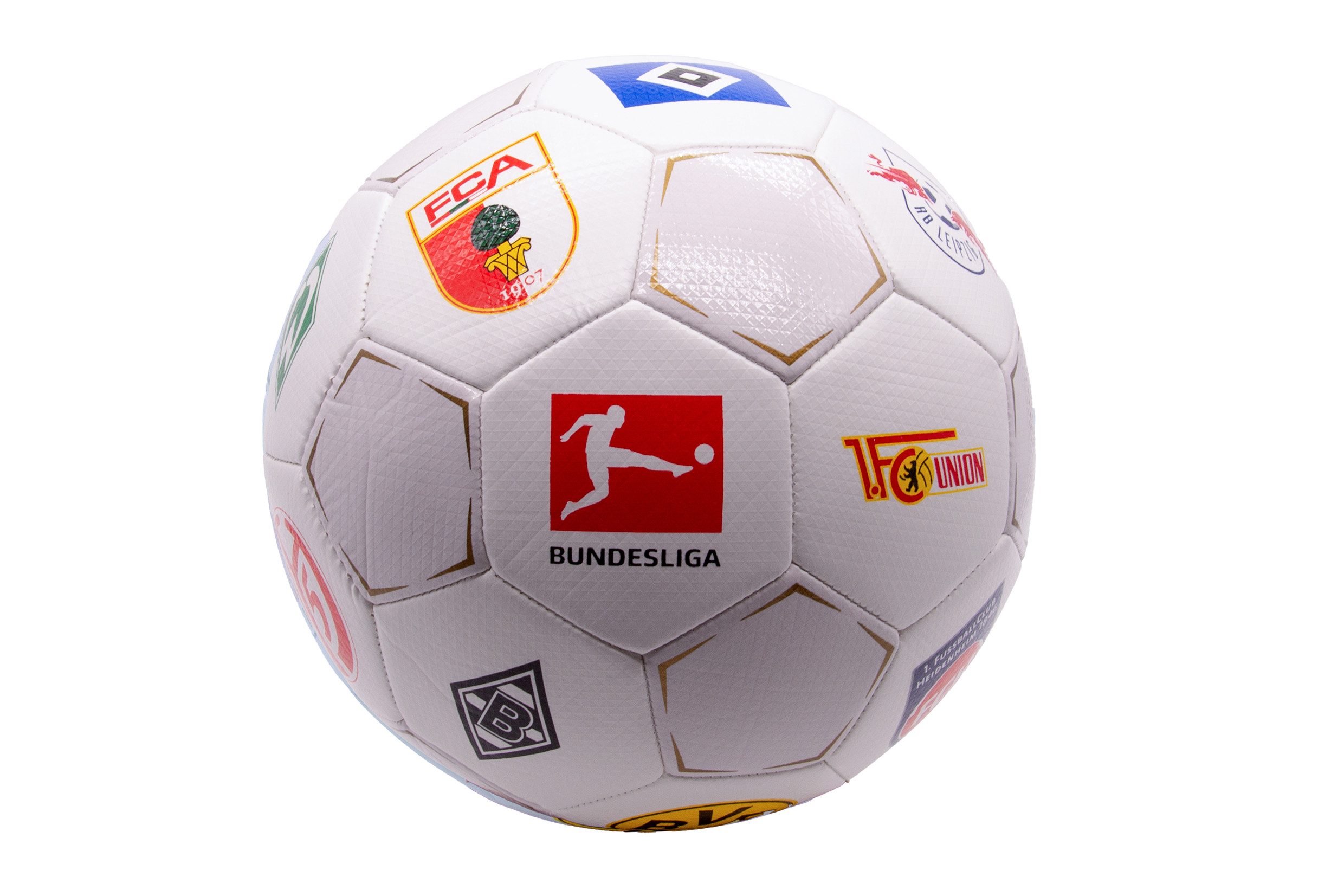 Derbystar Fußball Derbystar Fußball BUNDESLIGA CLUBLOGO PRO in Größe 5 V 25 (1-St)