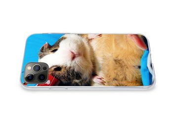 MuchoWow Handyhülle Meerschweinchen - Lustig - Krone - Kinder - Jungen - Mädchen - Kind, Handyhülle Apple iPhone 12 Pro Max, Smartphone-Bumper, Print, Handy