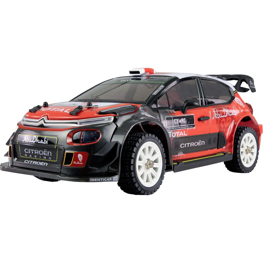 Amewi RC-Truck Amewi Hyper Go Citroen C3 WRC Rallye/Drift Schwarz, Rot Brushless 1:14
