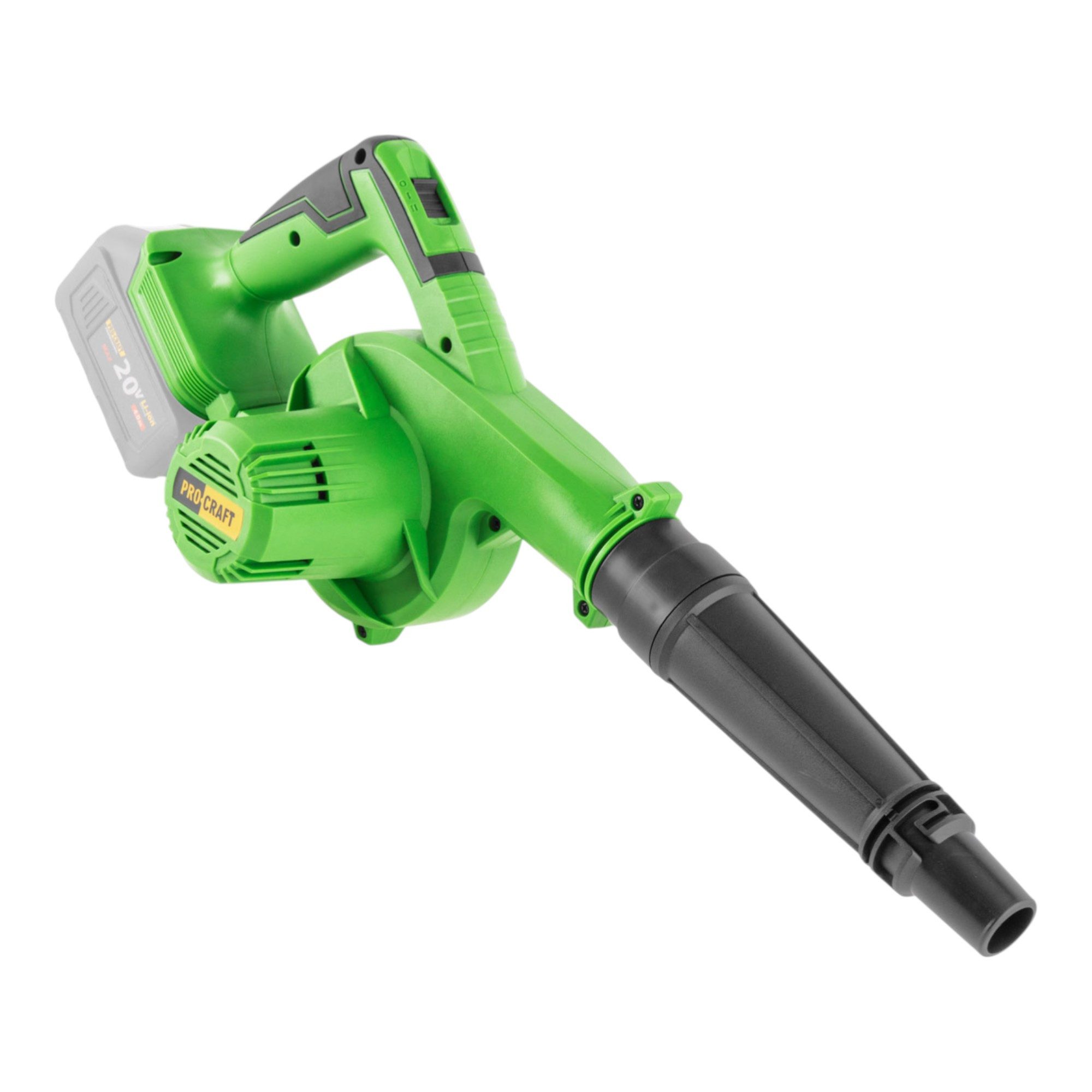 PRO CRAFT Akku-Laubbläser PB22bb Akku Laubbläser 20 V Solo - ohne Akku, ohne Ladegerät