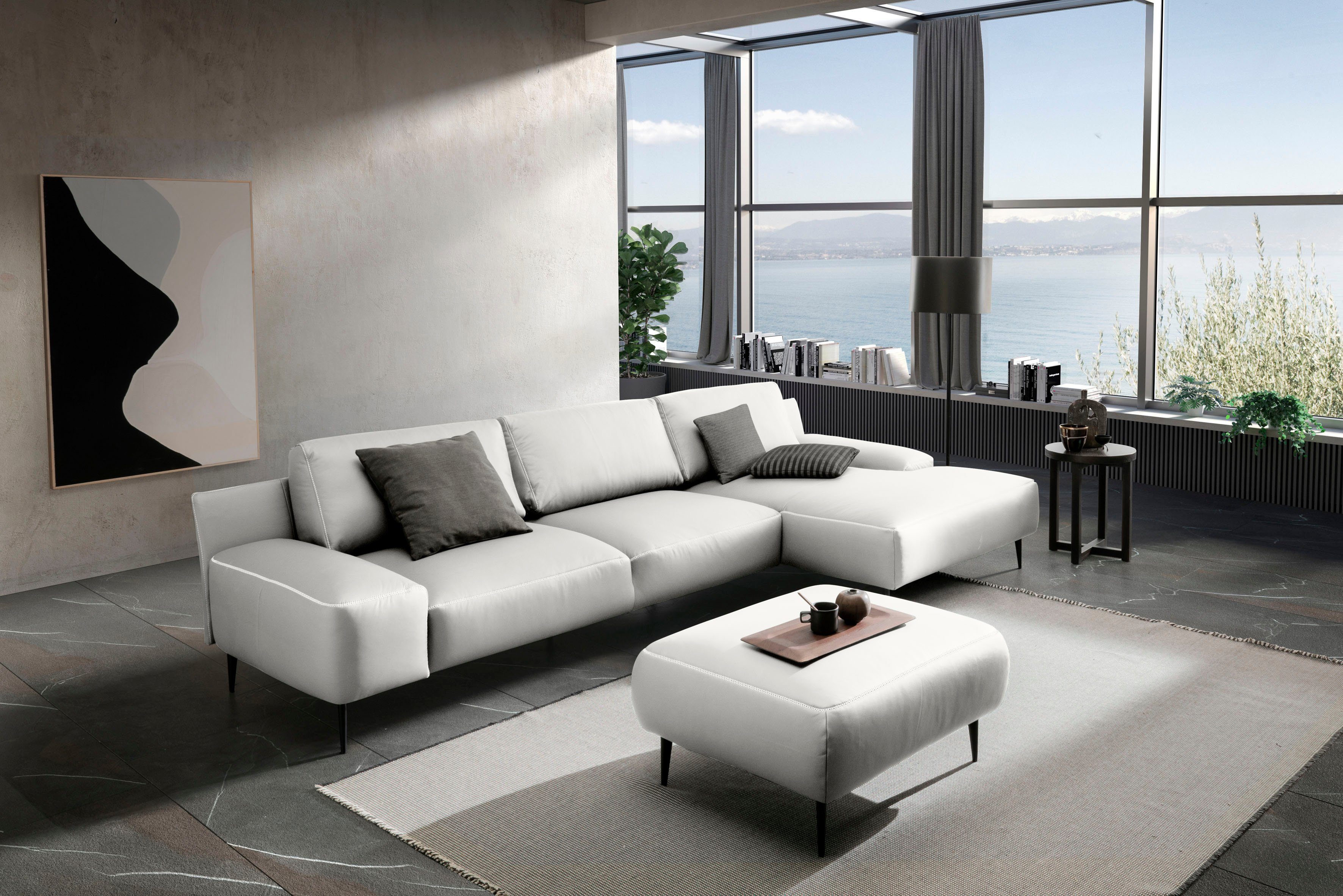 designwerk Ecksofa Forma L-Form, zeitloses Designsofa günstig online kaufen