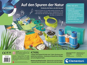 Clementoni® Experimentierkasten Galileo, Auf den Spuren der Natur, Made in Europe