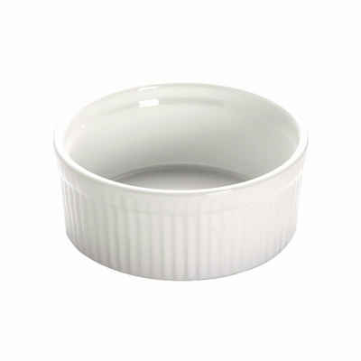 Maxwell & Williams Auflaufform White Basics Kitchen Rund Porzellan Weiß 260 ml, Porzellan