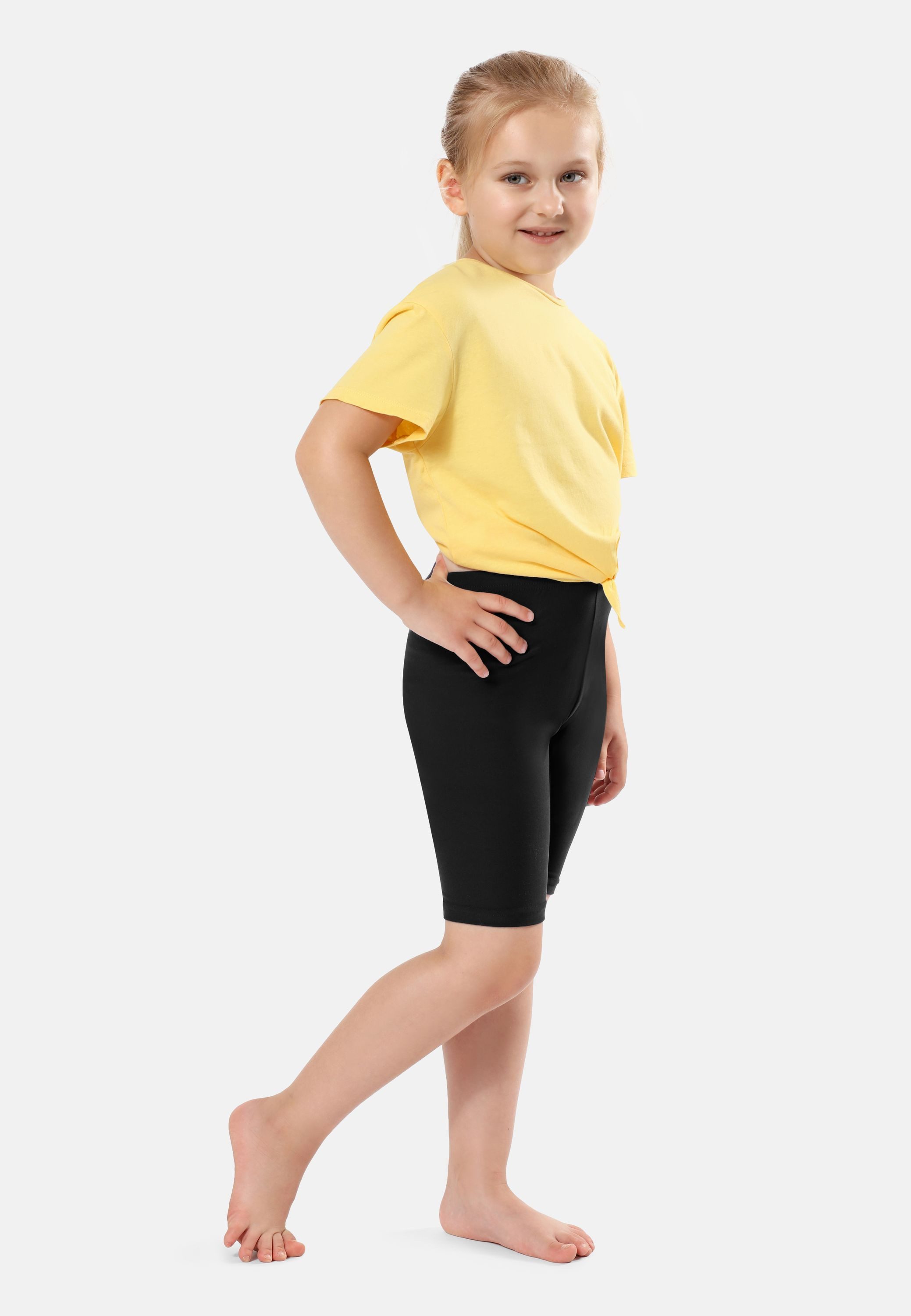 Merry Style Leggings Mädchen Kurze Leggings MS10-353 (1-tlg) elastischer Bund