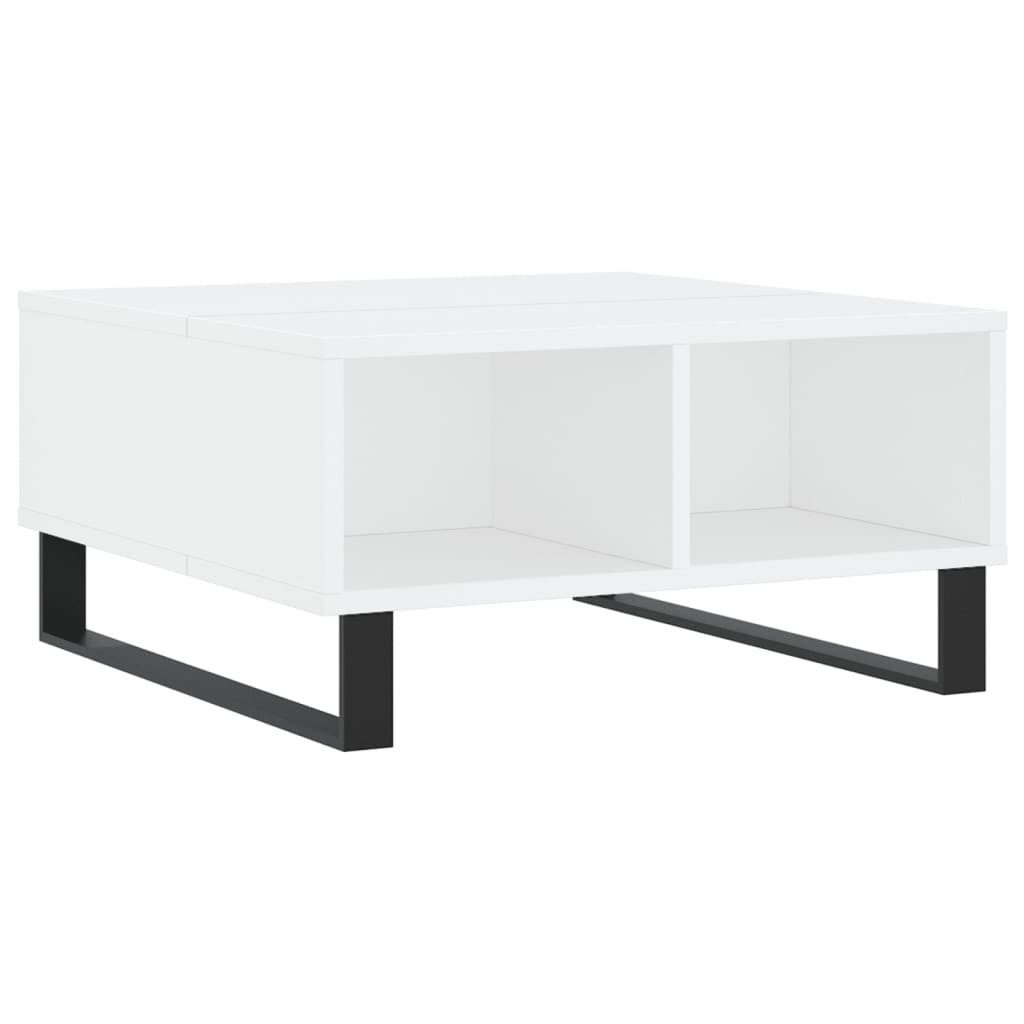 vidaXL Couchtisch Couchtisch Weiß 60x60x30 cm günstig online kaufen