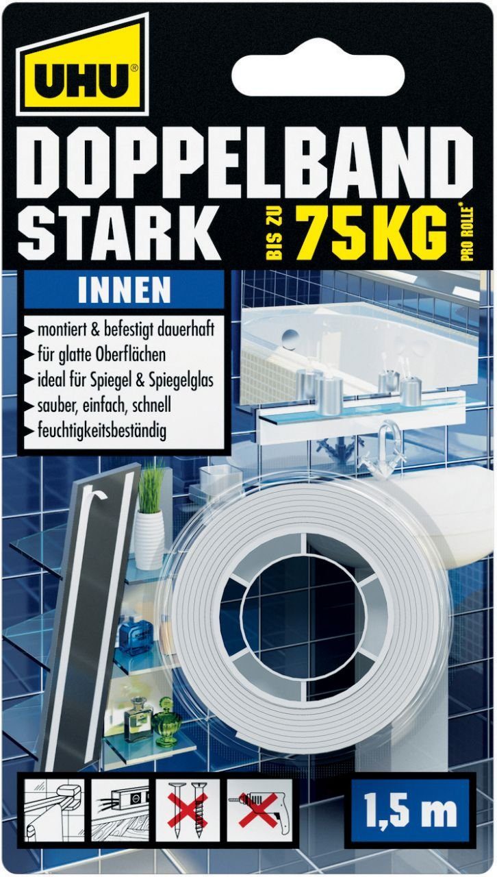 UHU Klebepad UHU Doppelband stark 1,5 günstig online kaufen