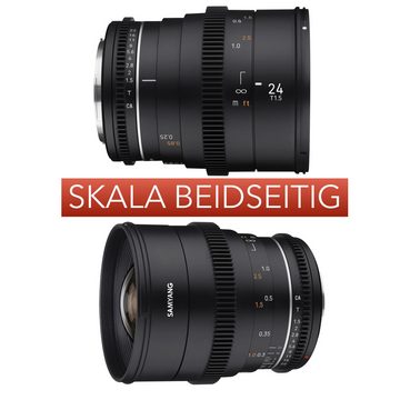 Samyang MF 35mm T1,5 VDSLR MK2 MFT Weitwinkelobjektiv