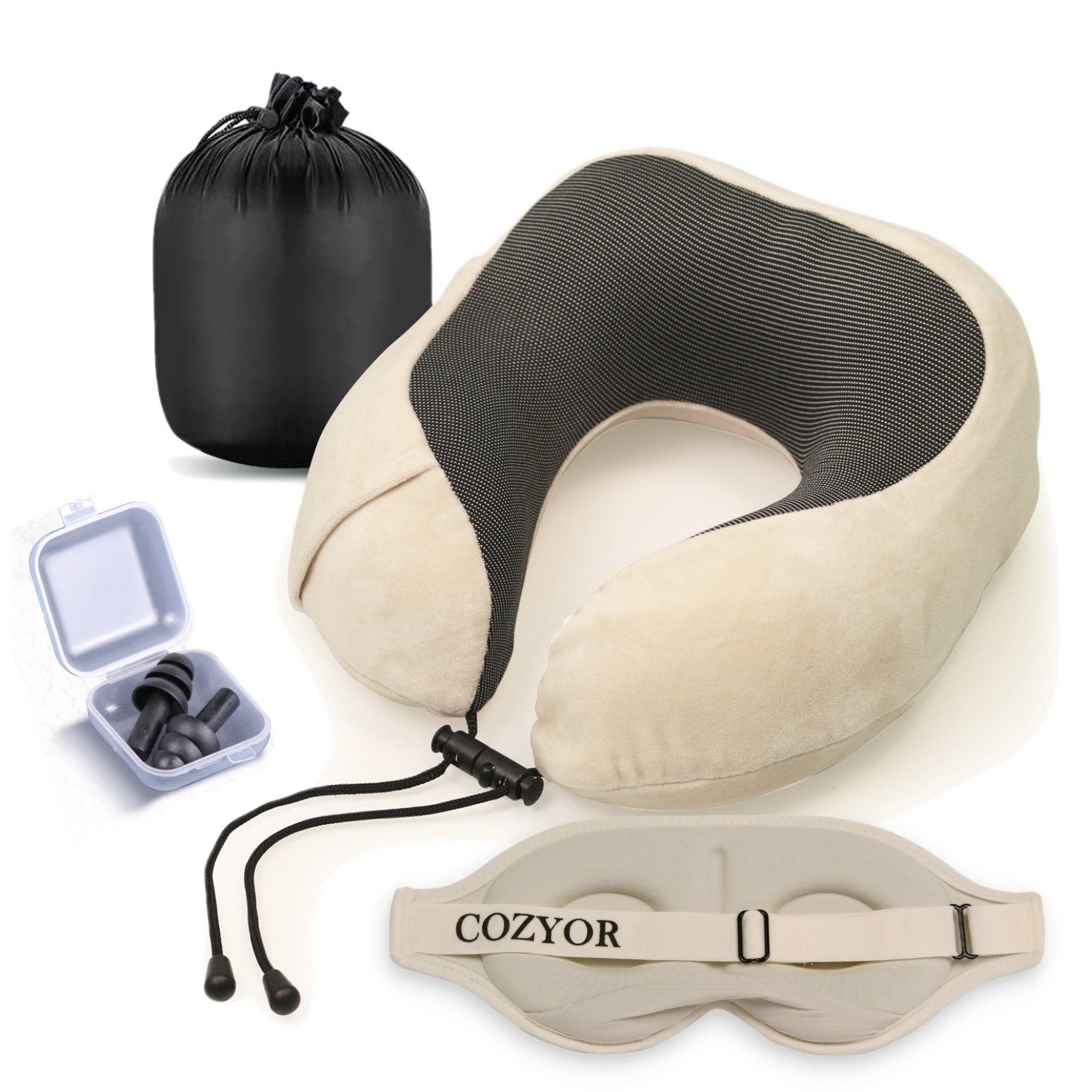 Cozyor Nackenstützkissen Memory Nackenkissen mit verstellbarem günstig online kaufen