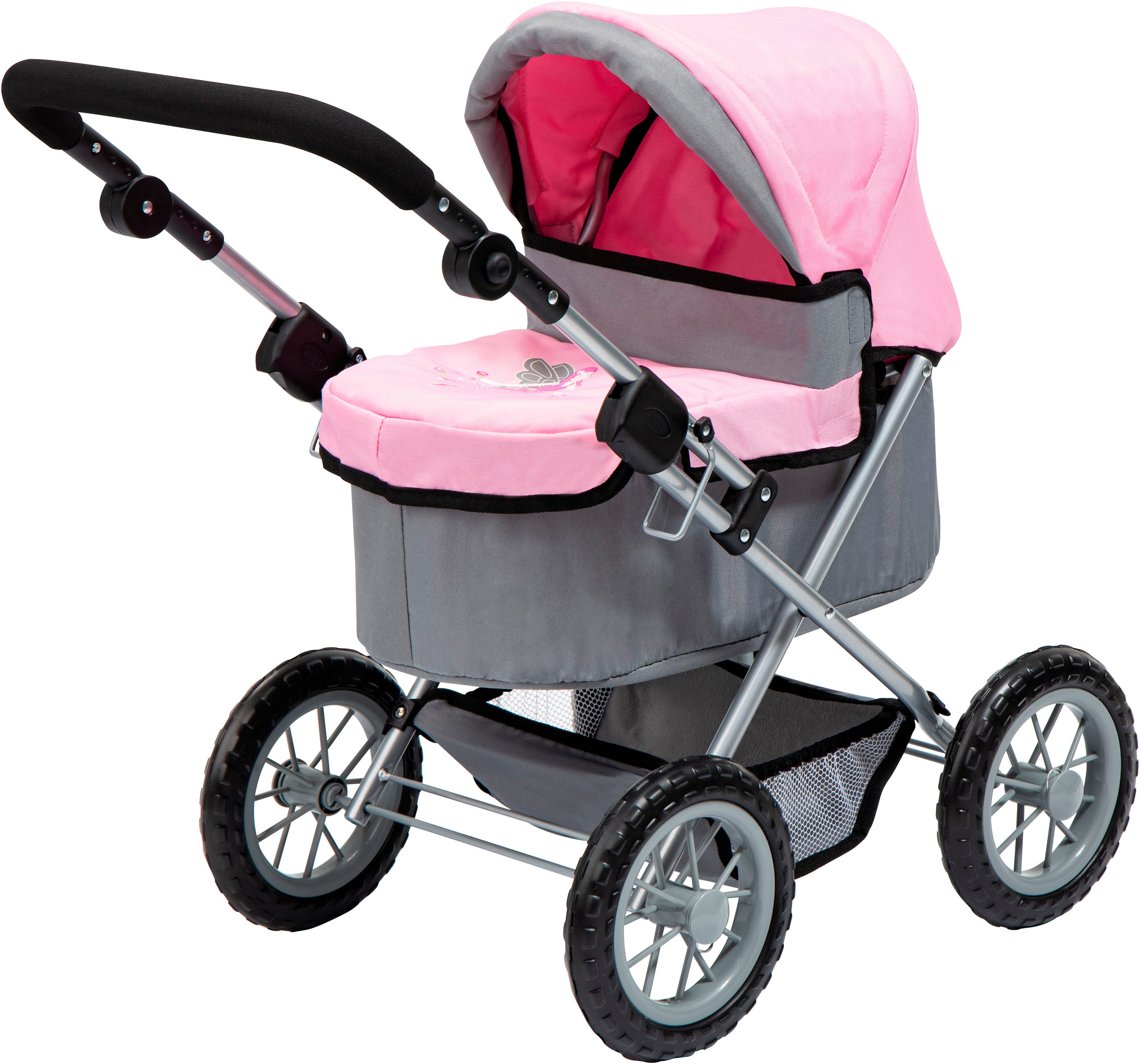 Bayer Puppenwagen Trendy, mit Wickeltasche