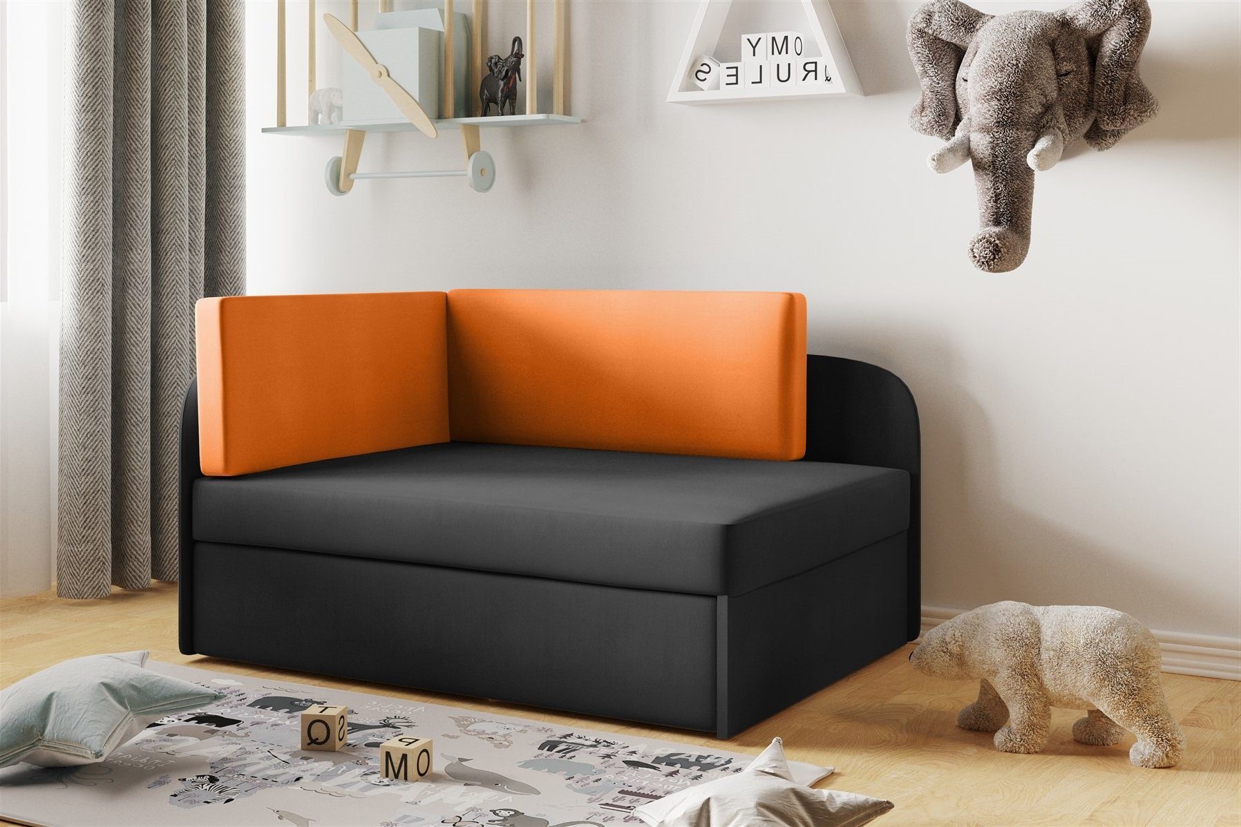 Fun Möbel Kindersofa Sofa Kindersofa Schlafsofa günstig online kaufen
