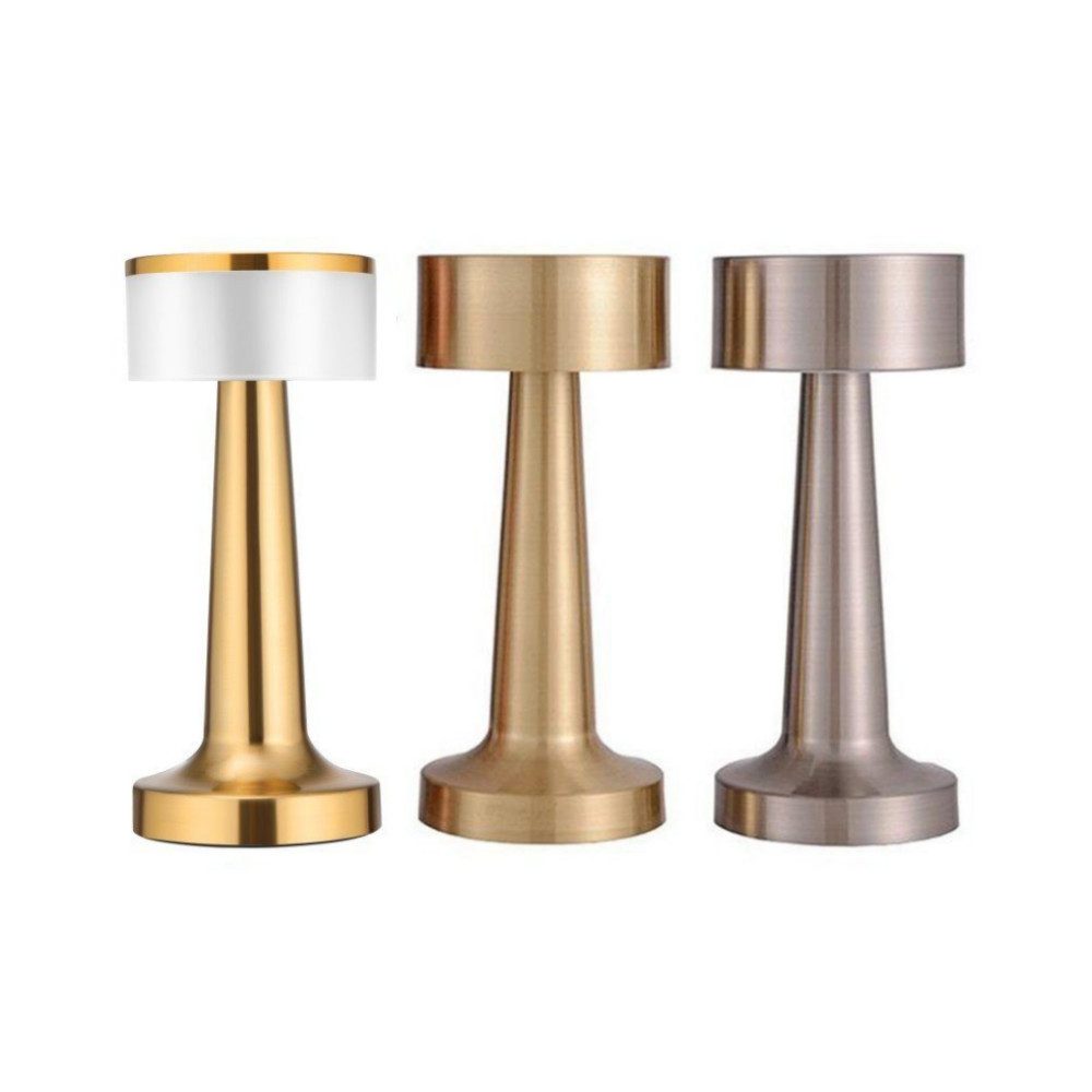 LED Tischleuchte Tischlampe Kabellos, LED Akku Tischleuchte, Tischlampe mit Batteri