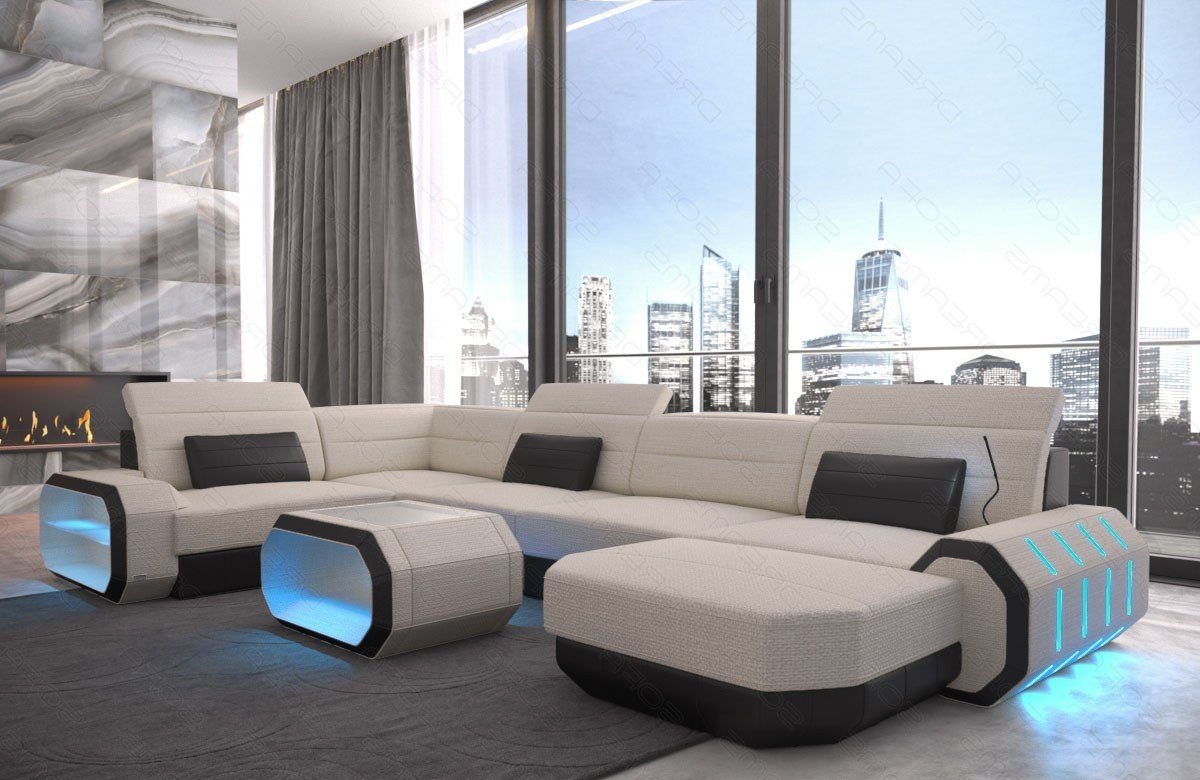 Sofa Dreams Wohnlandschaft Stoff Polster Designer günstig online kaufen