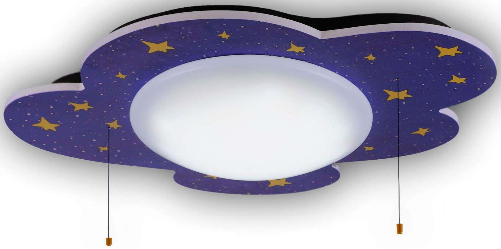 niermann Deckenleuchte Sternenhimmel, LED fest integriert, HCL Deckenleuchte Sternenhimmel | Deckenlampen