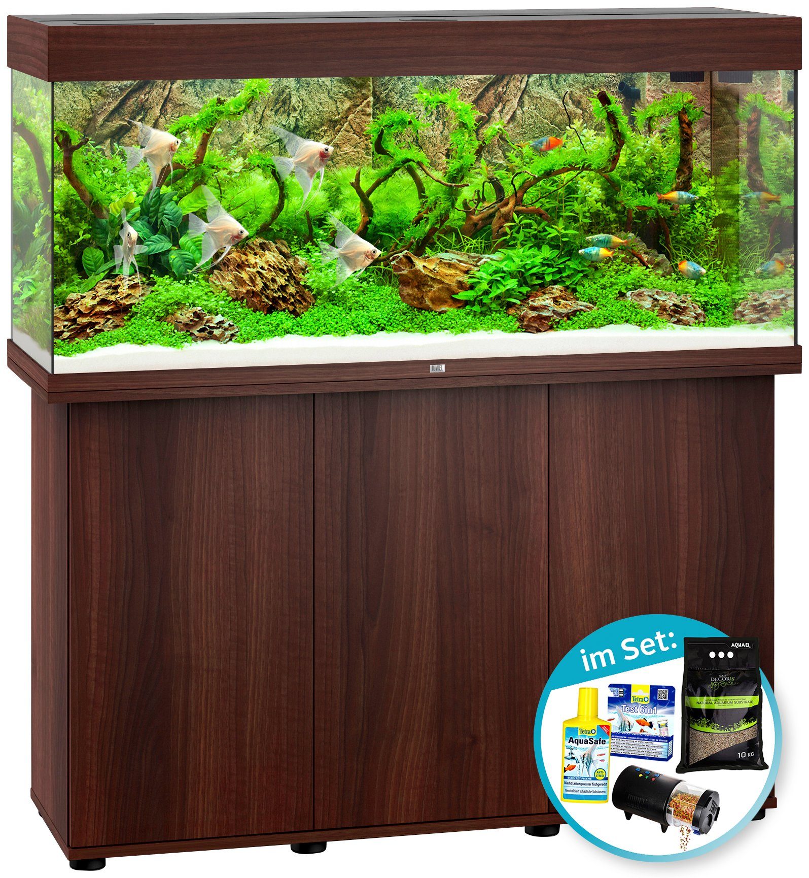Welche Fische Können In Ein 240 Liter Aquarium JUWEL AQUARIEN Aquarien-Set Rio 240 LED, 240 Liter, BxTxH: 121x41x128