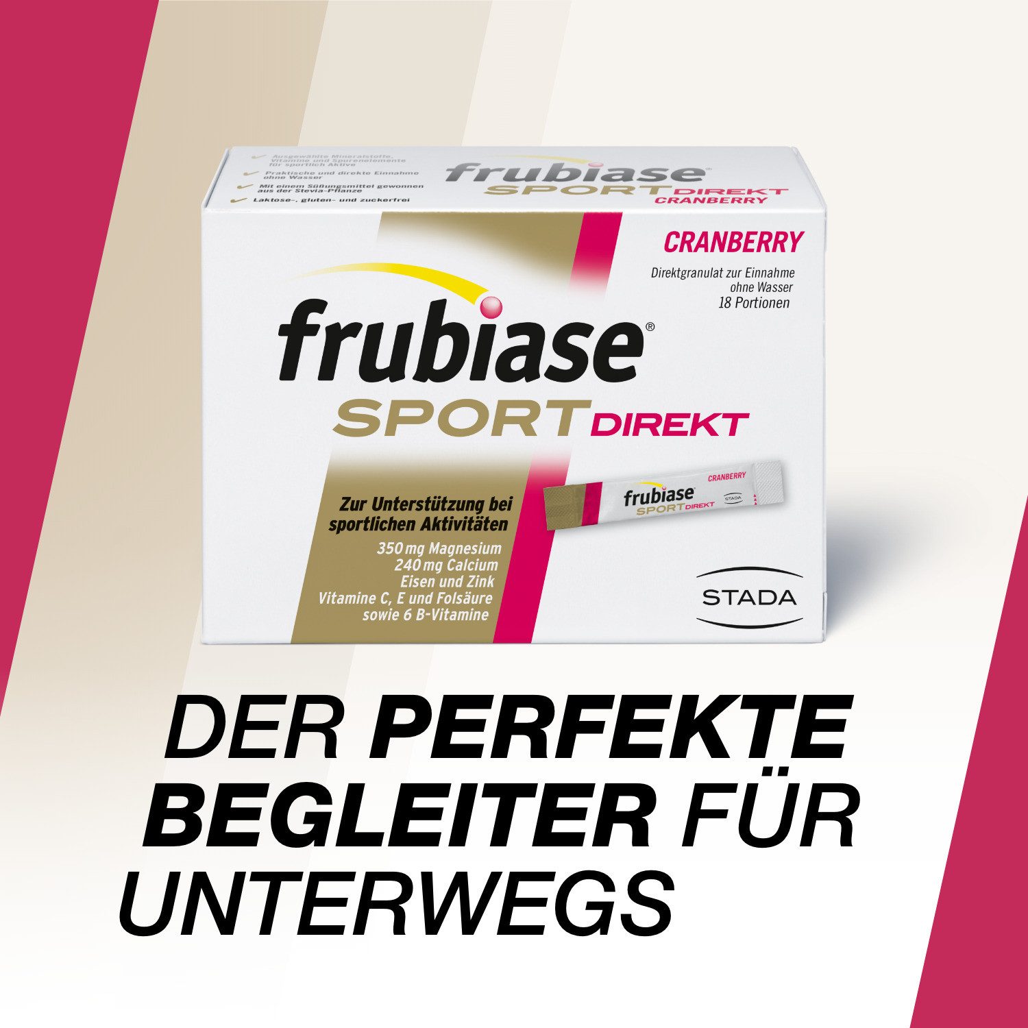 frubiase® SPORT SPORT Direkt Granulat Granulat, 45.0 g